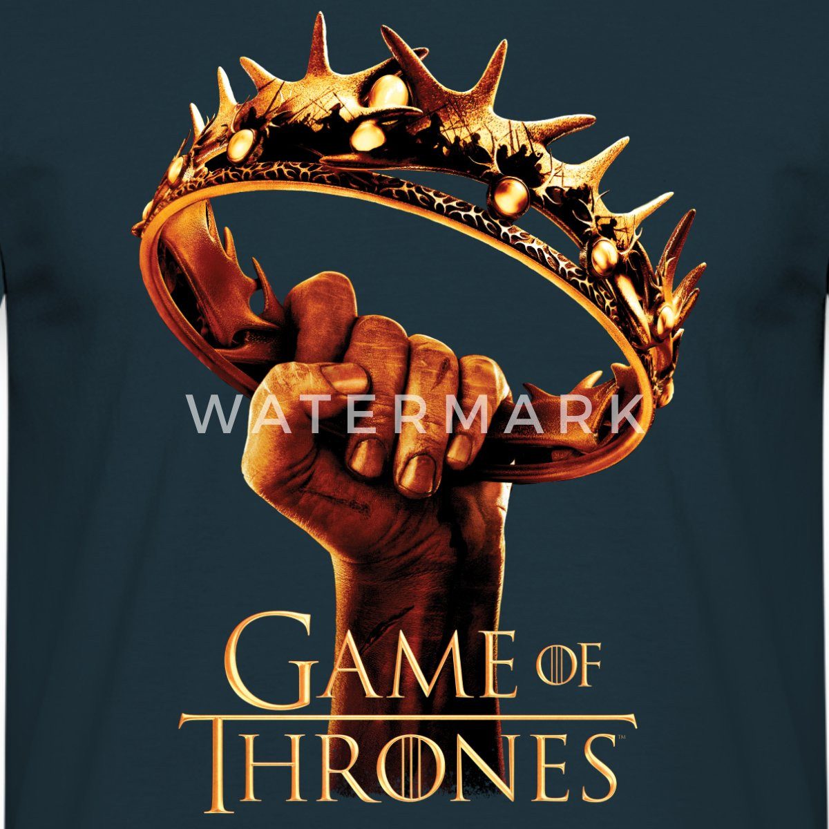 Spreadshirt T-Shirt Game Of Thrones Logo Männer T-Shirt (1-tlg)