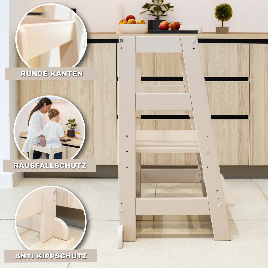 ALAVYA Home Kids Stehhilfe Lernturm Küchenhelfer günstig online kaufen