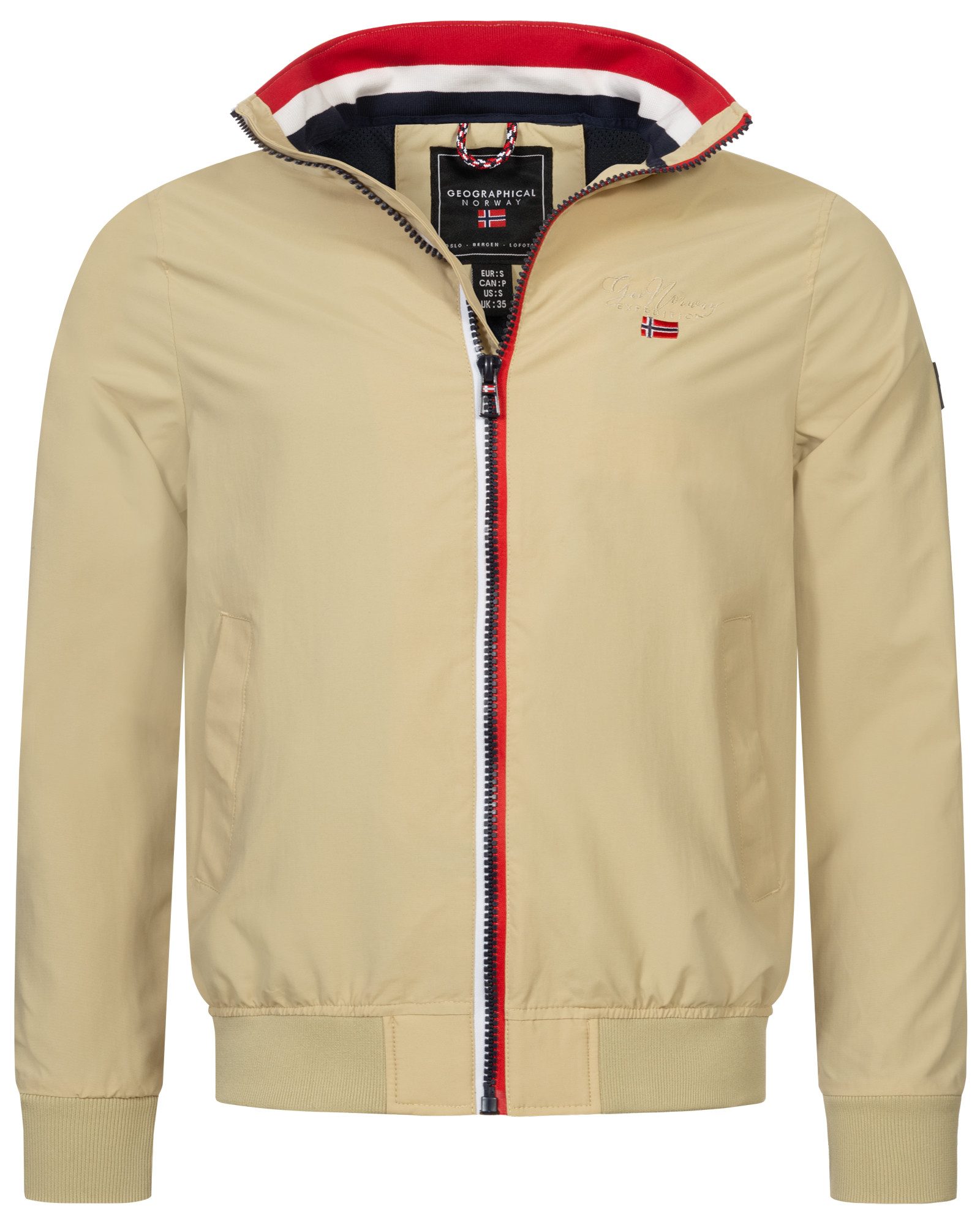 Geographical Norway Steppjacke Herren Übergangsjacke Herbst Windbreaker Blo günstig online kaufen
