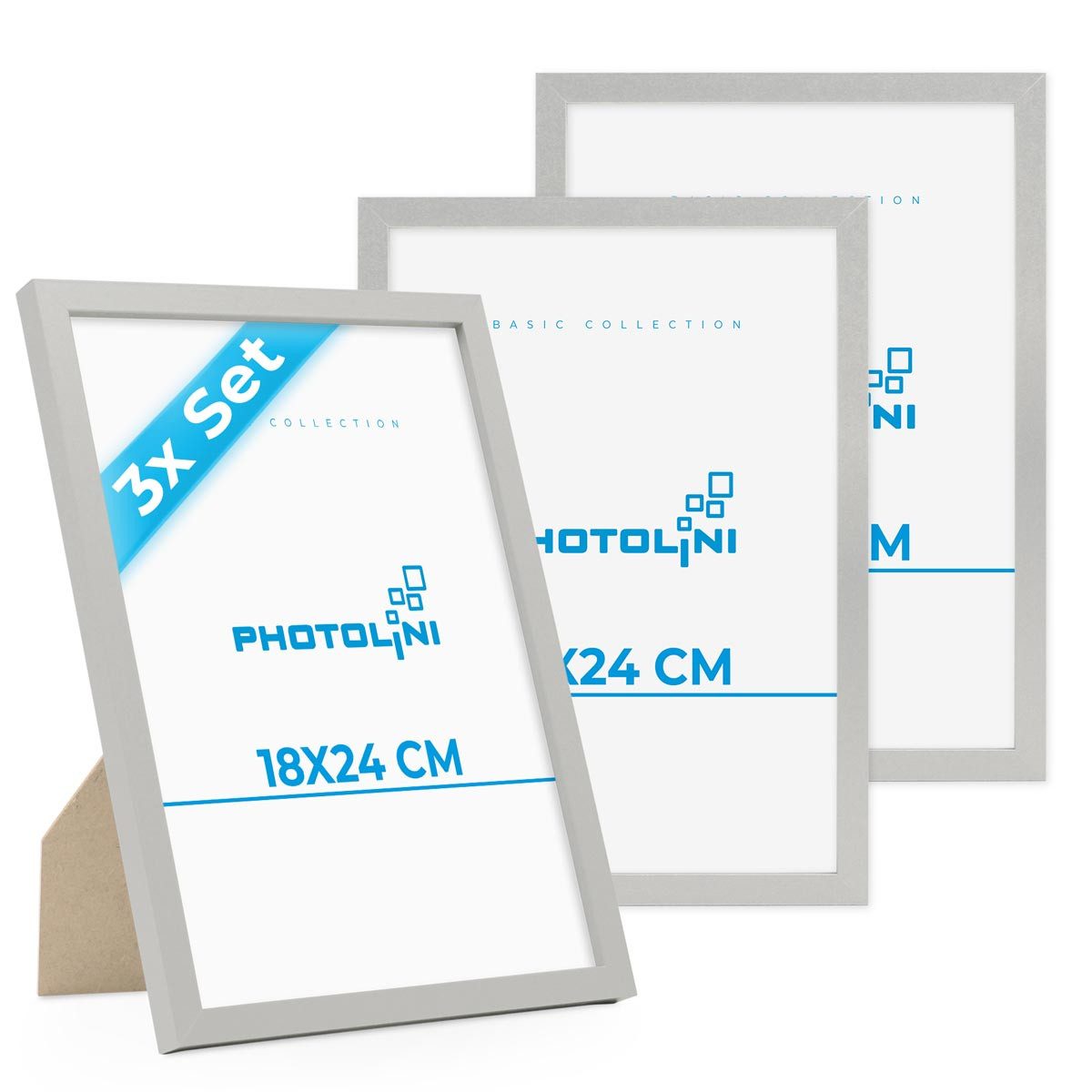 PHOTOLINI Bilderrahmen 3er Set, stabiles MDF-Holz, günstig online kaufen