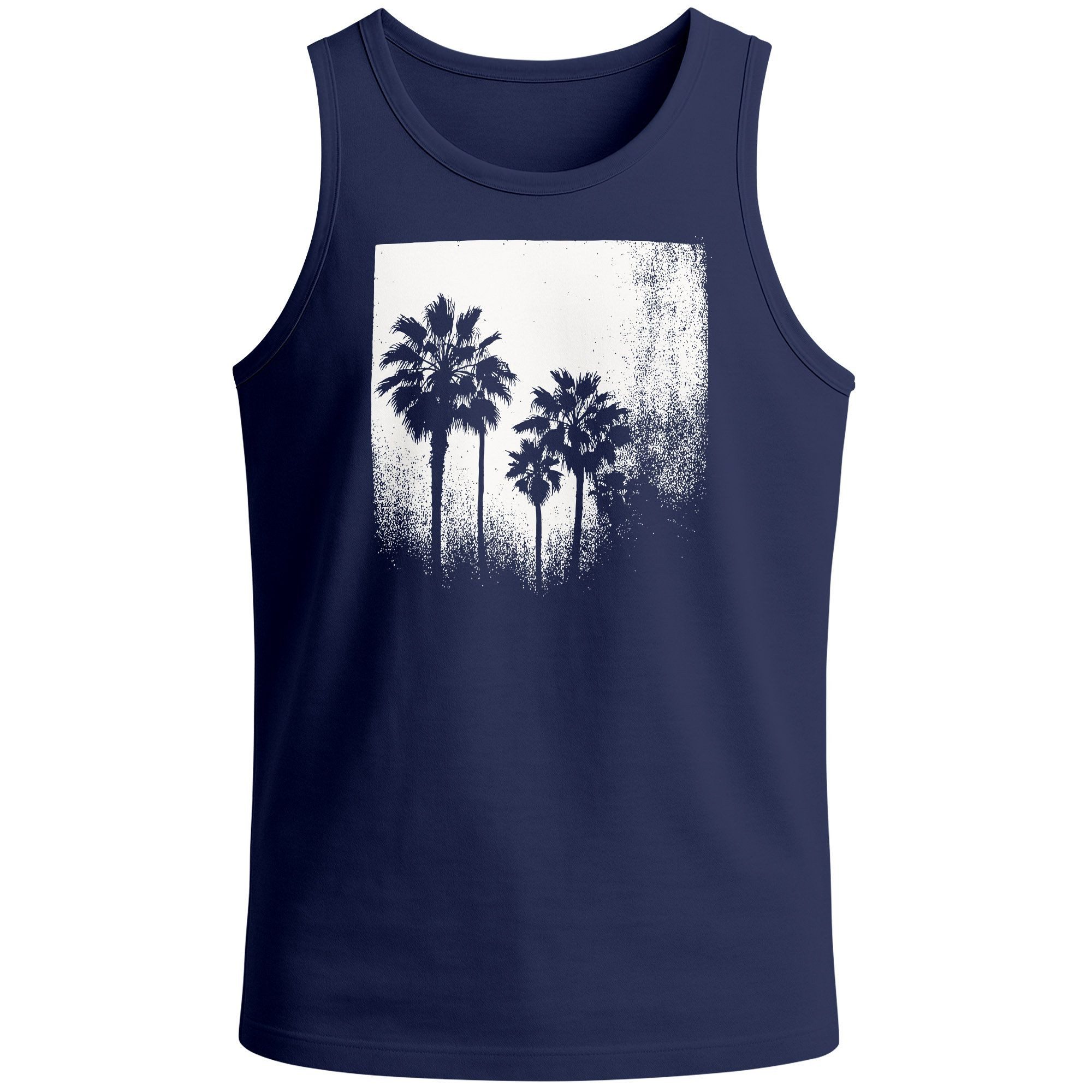 Neverless Tanktop Herren Tank-Top Palmen Fotoprint günstig online kaufen