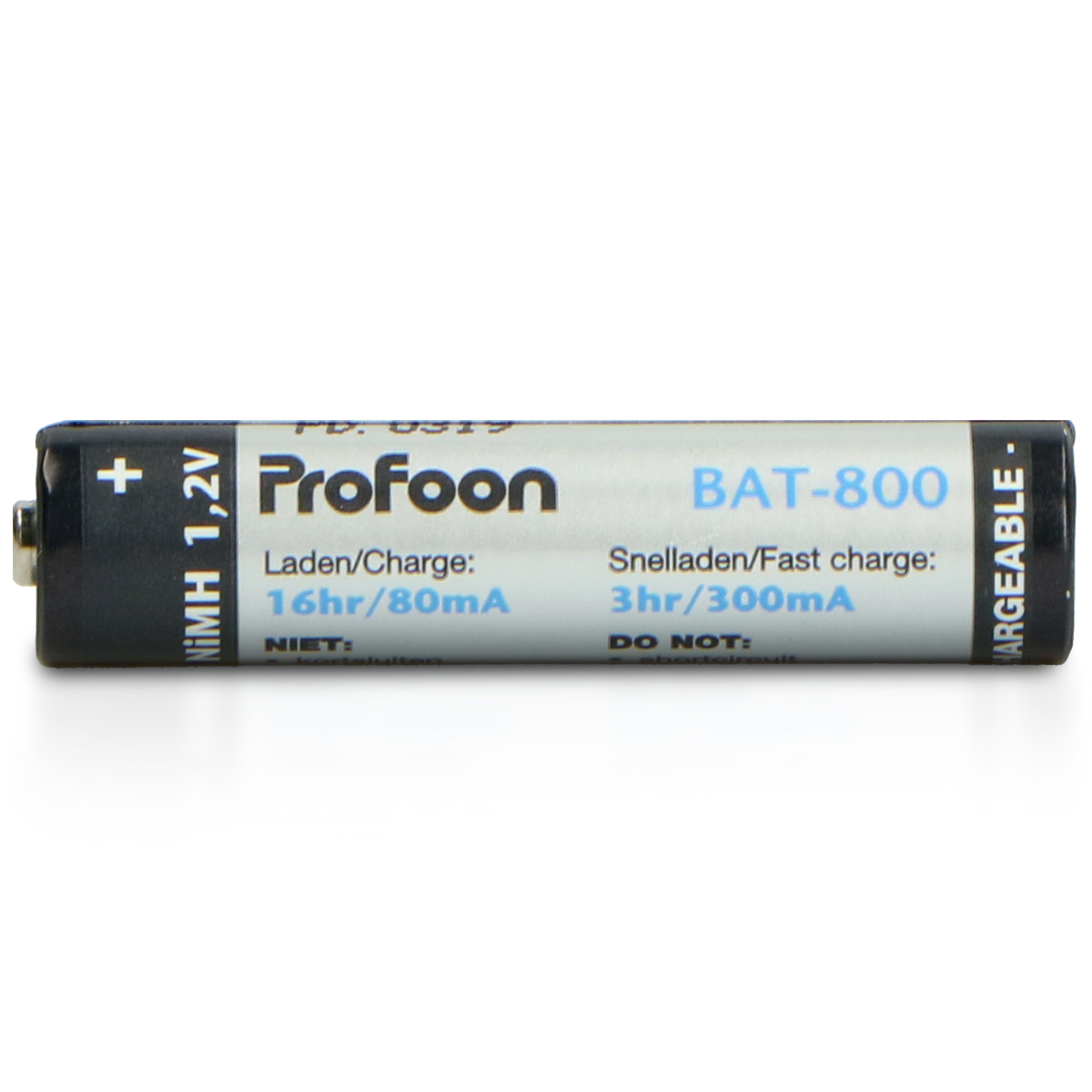 Profoon BAT-800 Batterie, (2 St)