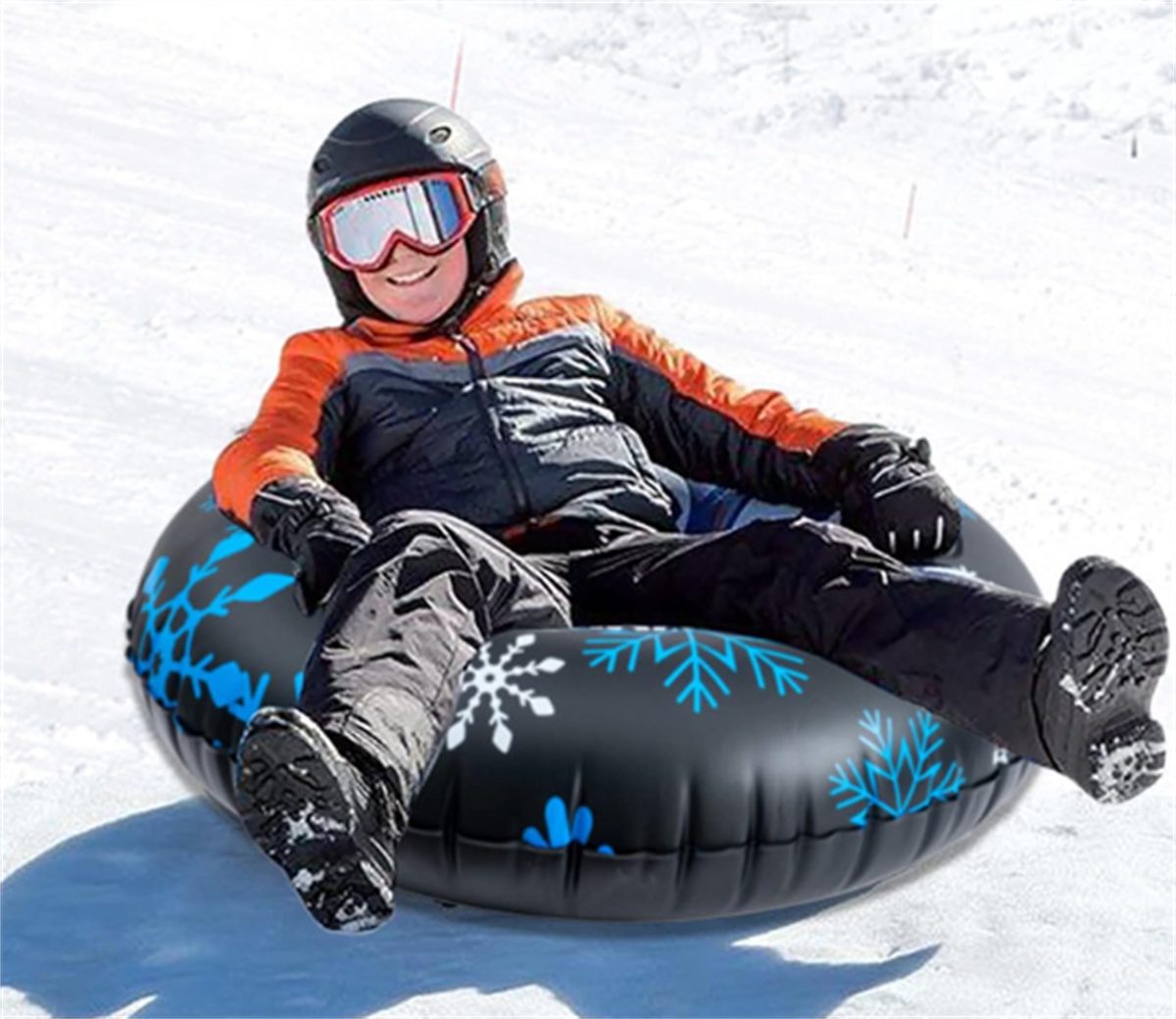 doppelt PVC-Skireifen, aufblasbare Ski Aufblasbare Outdoor-Ski, carefully 47 selected Zoll