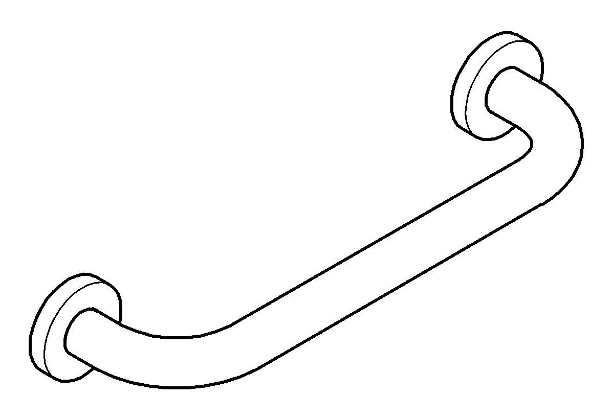 Grohe Badewannengriff Essentials, Wannengriff 295 mm