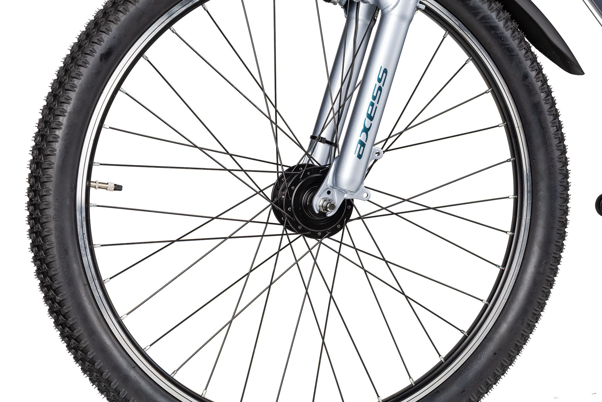 Axess Kinderfahrrad Axess Adventure 26, 21 Gang, Kettenschaltung, Shimano Tourney Schaltung schwarz/grau – Bild 5 von 5