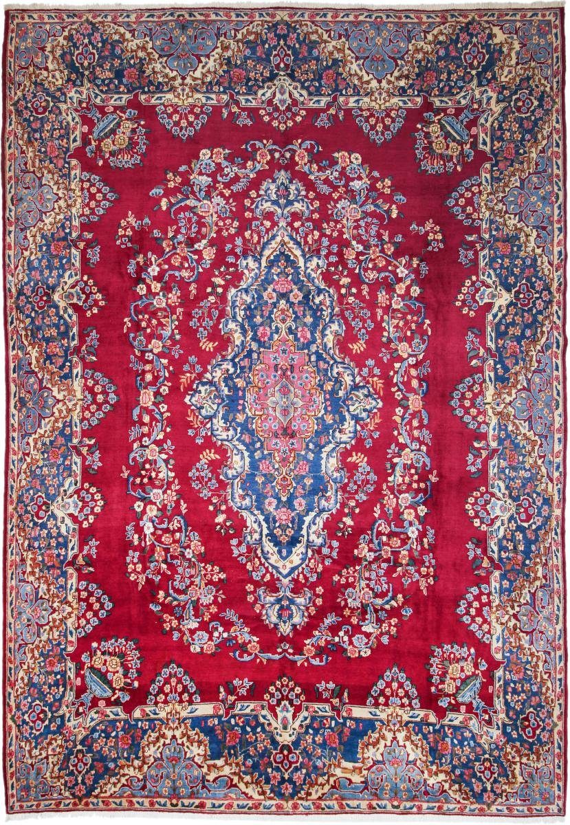 Orientteppich Yazd 301x429 Handgeknüpfter Orientteppich / Perserteppich, Nain Trading, rechteckig, Höhe: 12 mm