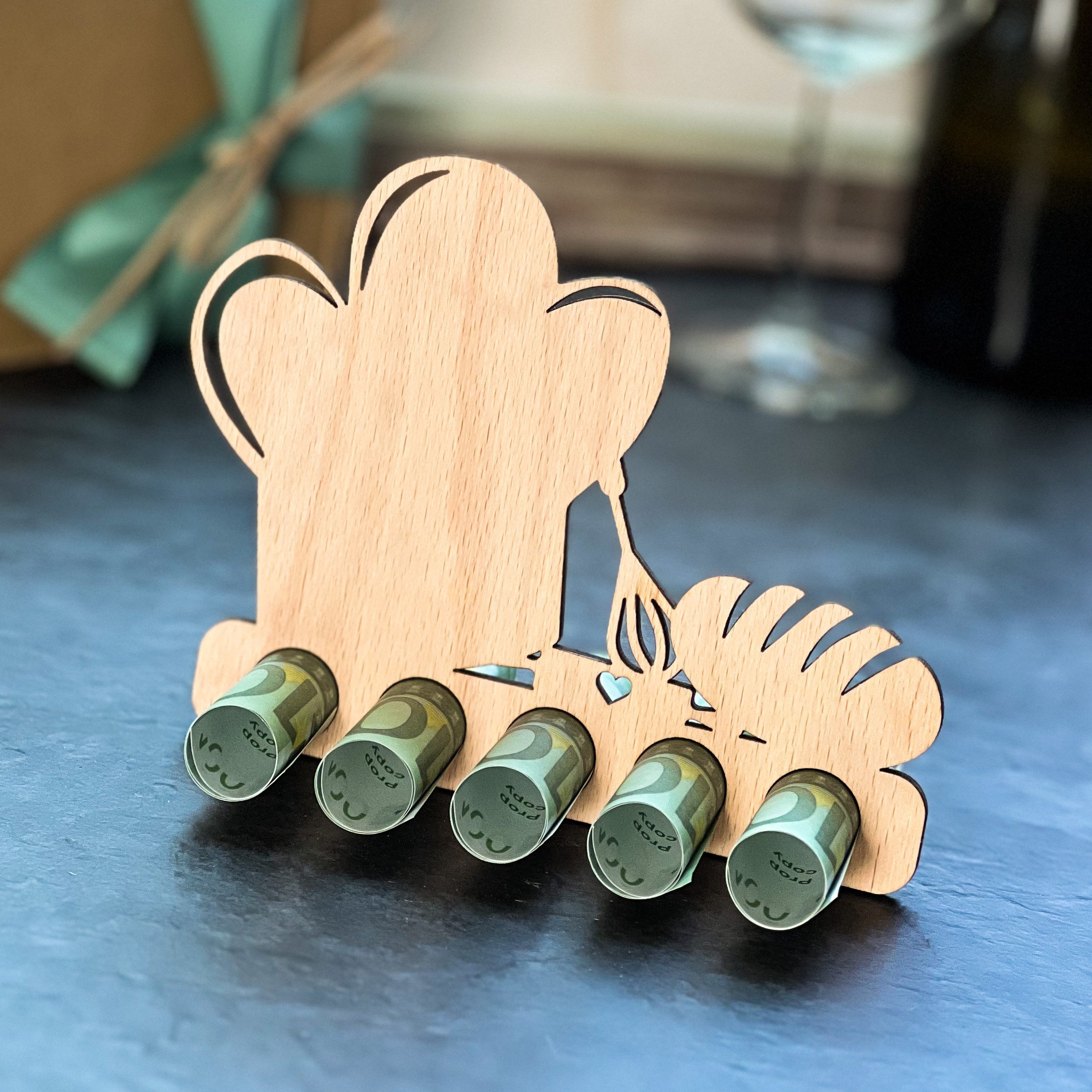 Spruchreif® Spardose Geldgeschenk aus Holz, Gutscheinverpackung, günstig online kaufen