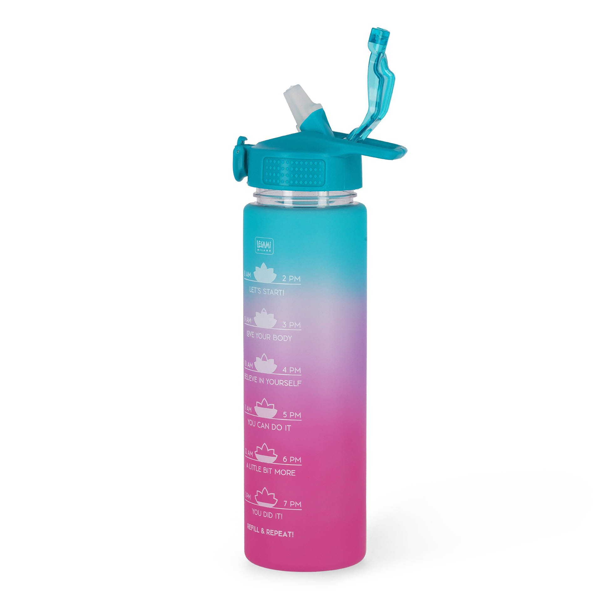 Legami Trinkflasche Legami Motivierende Trinkflasche Love Yourself Sunrise Vibes