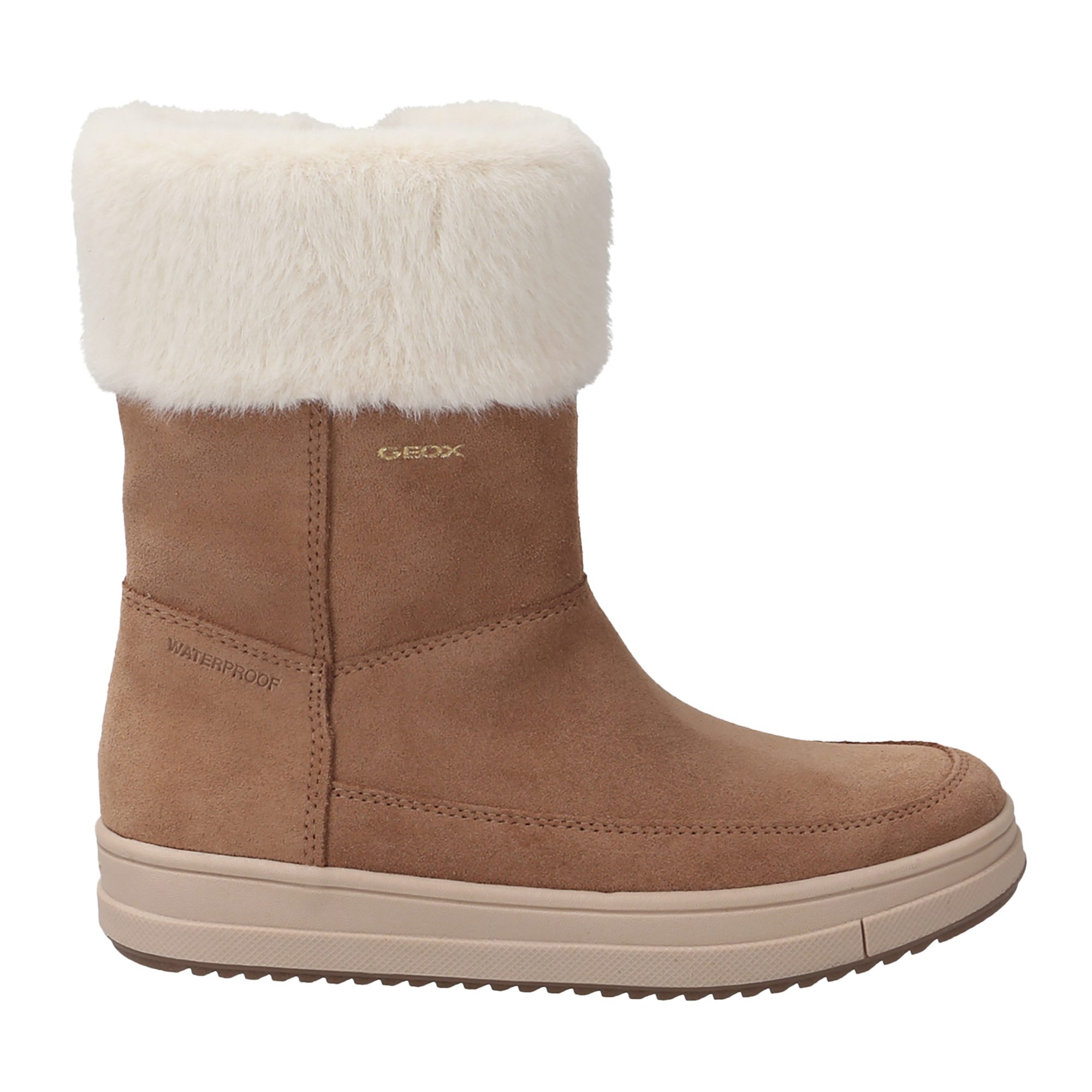 Geox GEOX REBECCA, Warmfutter, Braun, Kinder Stiefel