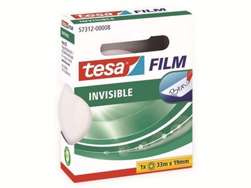 tesa Klebeband TESA film® invisible, 1 Rolle, 33m:19mm