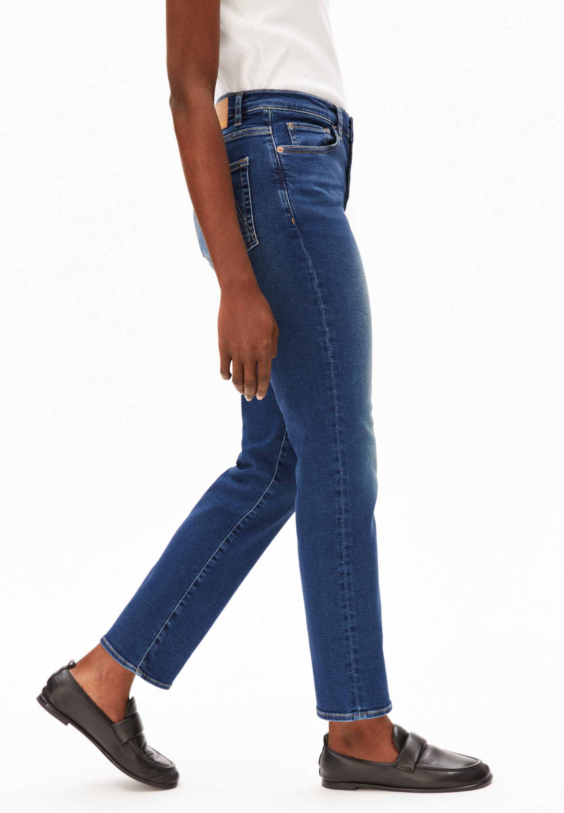 Armedangels Slim-fit-Jeans LEJAANI Slim Jeans Bio-Baumwoll Mix X-Stretch (X-Stretch) High waist – Bild 5 von 5