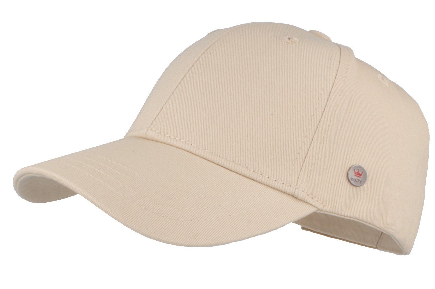 beige Baseball Einfarbige Balke 700 Baumwoll-Baseball-Cap Cap