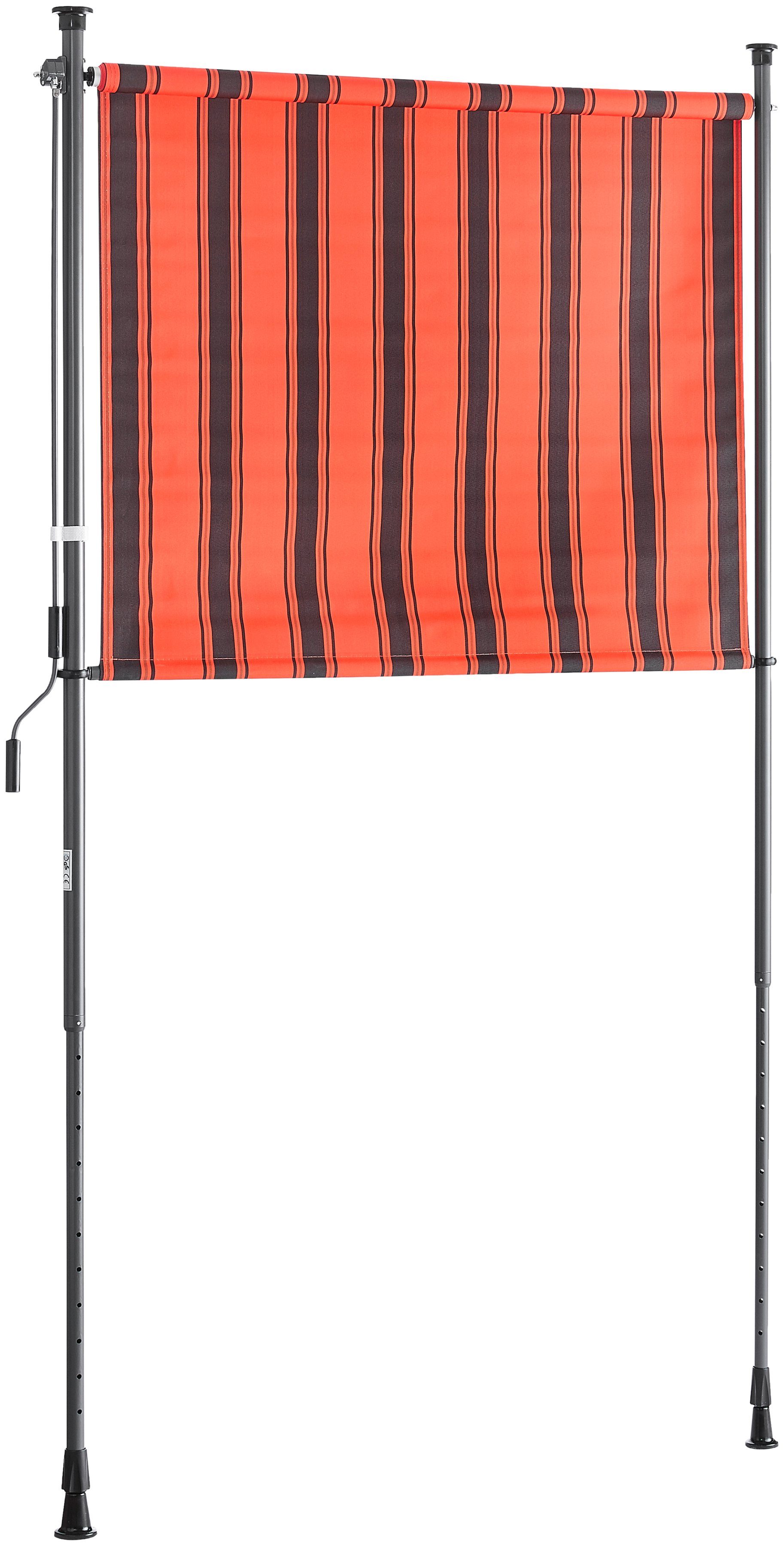 KONIFERA Senkrechtmarkise Marbella Vista BxH: 120x225 cm, mit Teleskop-Funktion