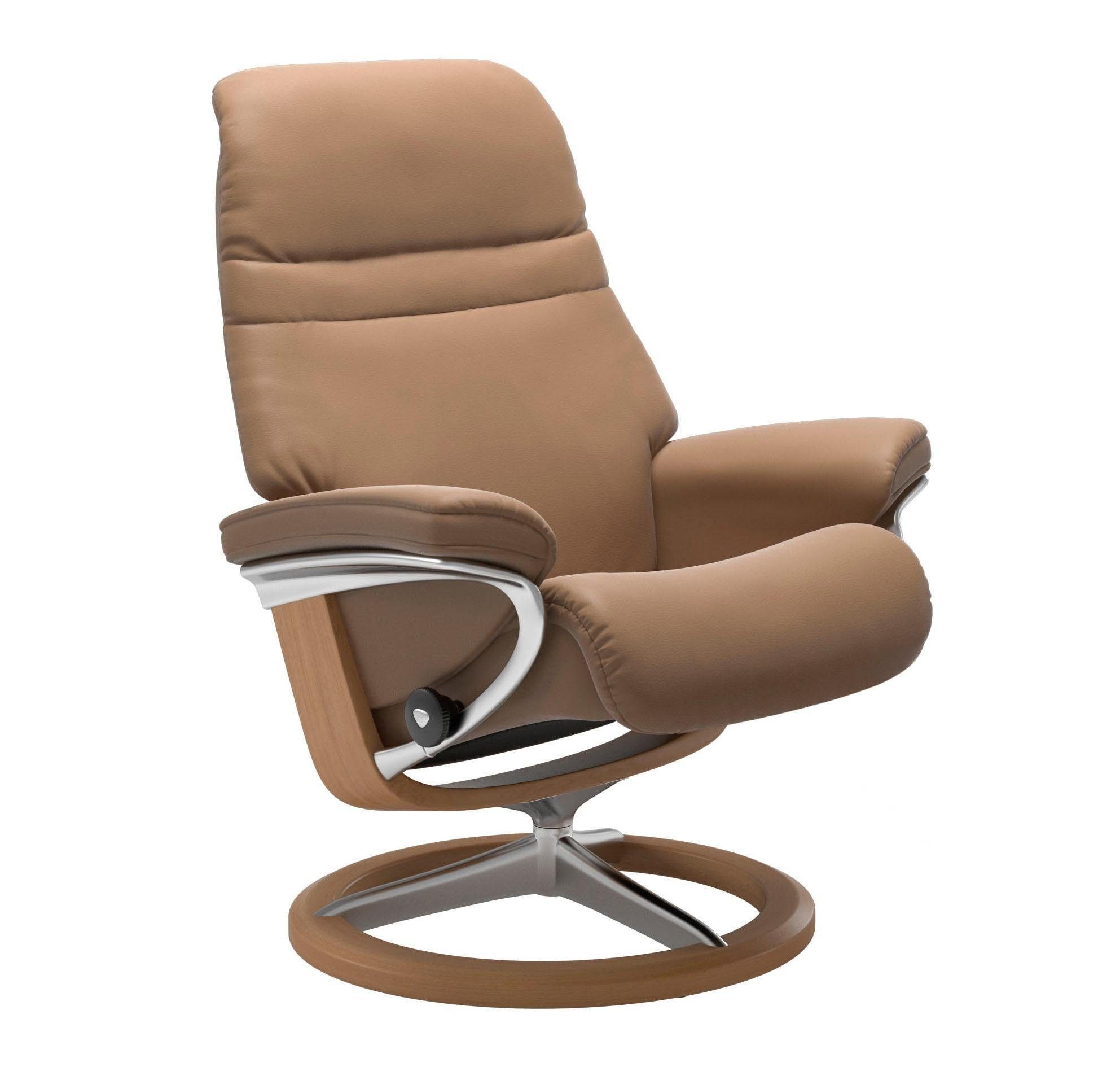 Eiche Signature Sunrise, mit Base, Stressless® L, Größe Relaxsessel Gestell