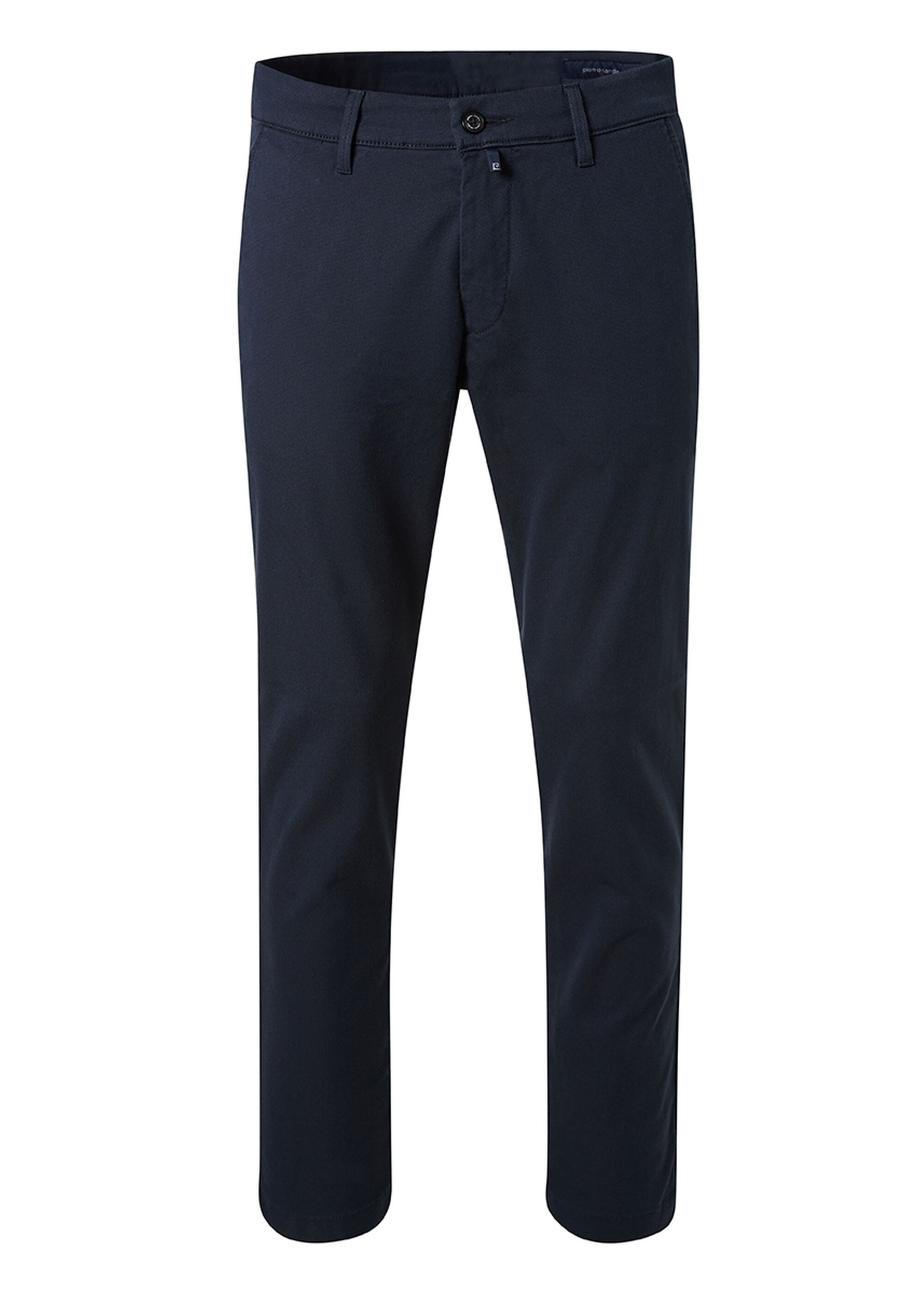 Pierre Cardin Chinohose Calais (1-tlg) mit Dornschlaufe für die Gürtelschnalle