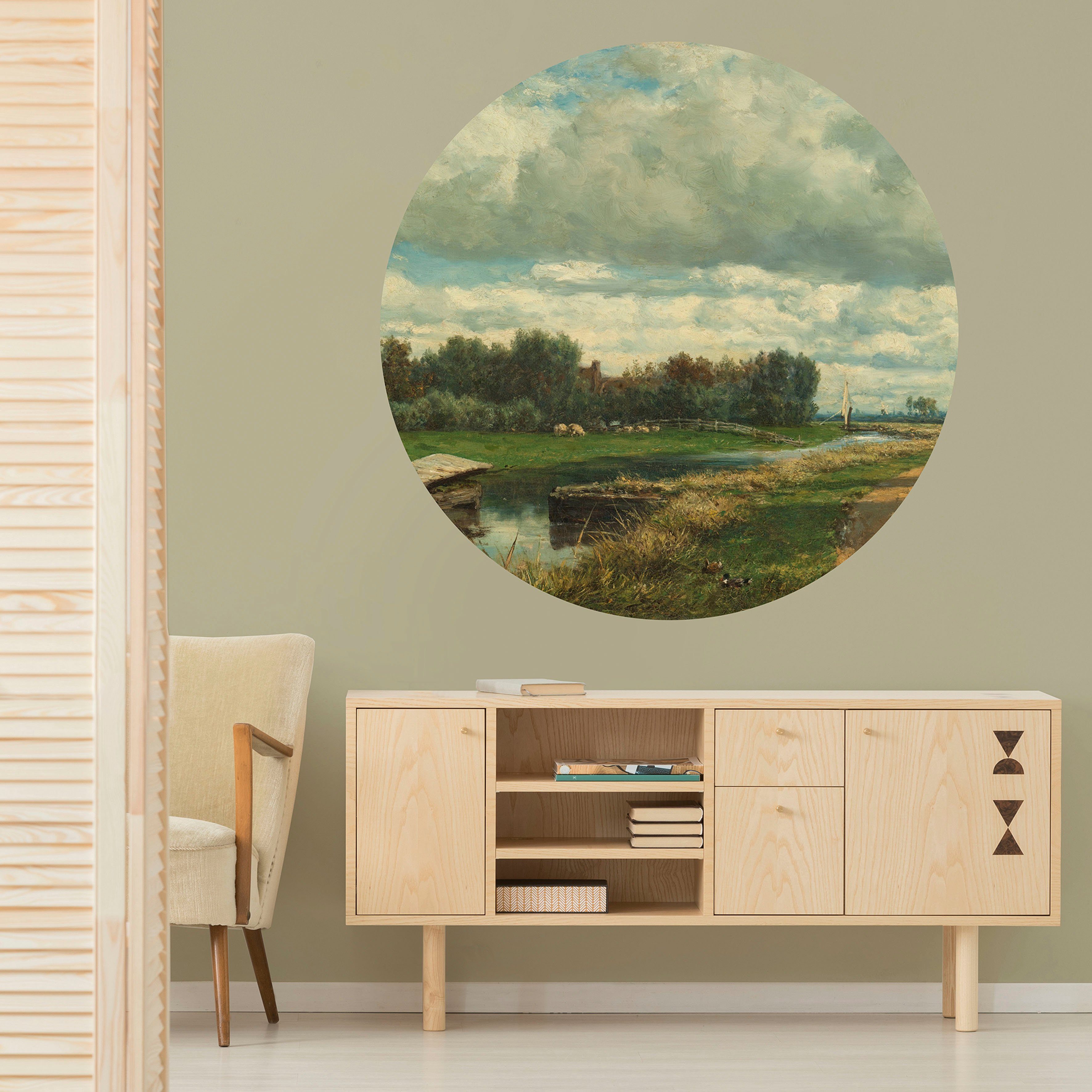 Art for the home Wandtattoo Landschaft Rijksmuseum (1 St)