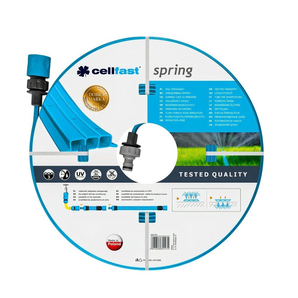 Cellfast Pflanzkübel Cellfast Dreikanalbewässerungsschlauch SPRING 1/2" 15 m