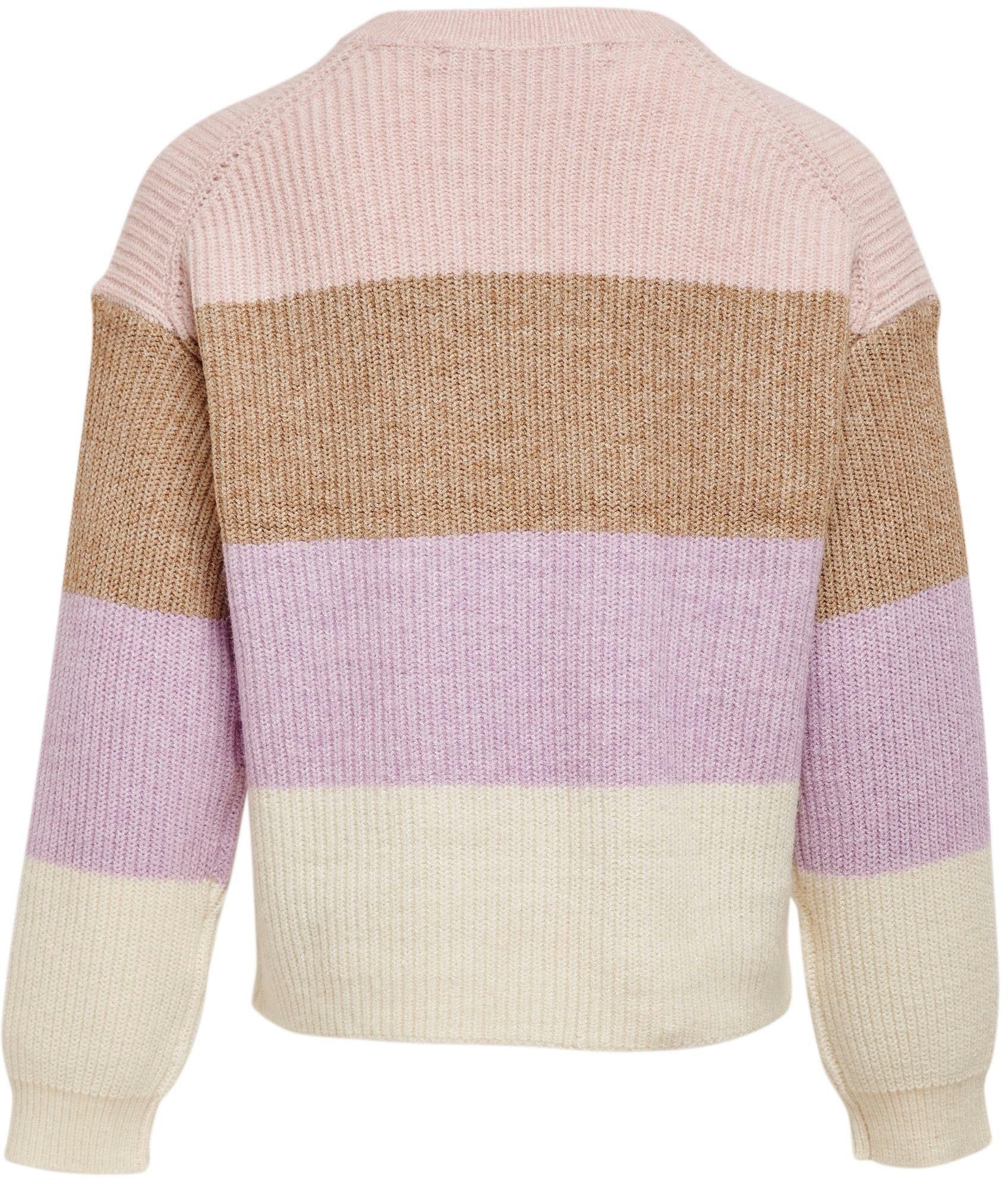 KIDS ONLY Strickpullover KOGSANDY L/S STRIPE PULLOVER