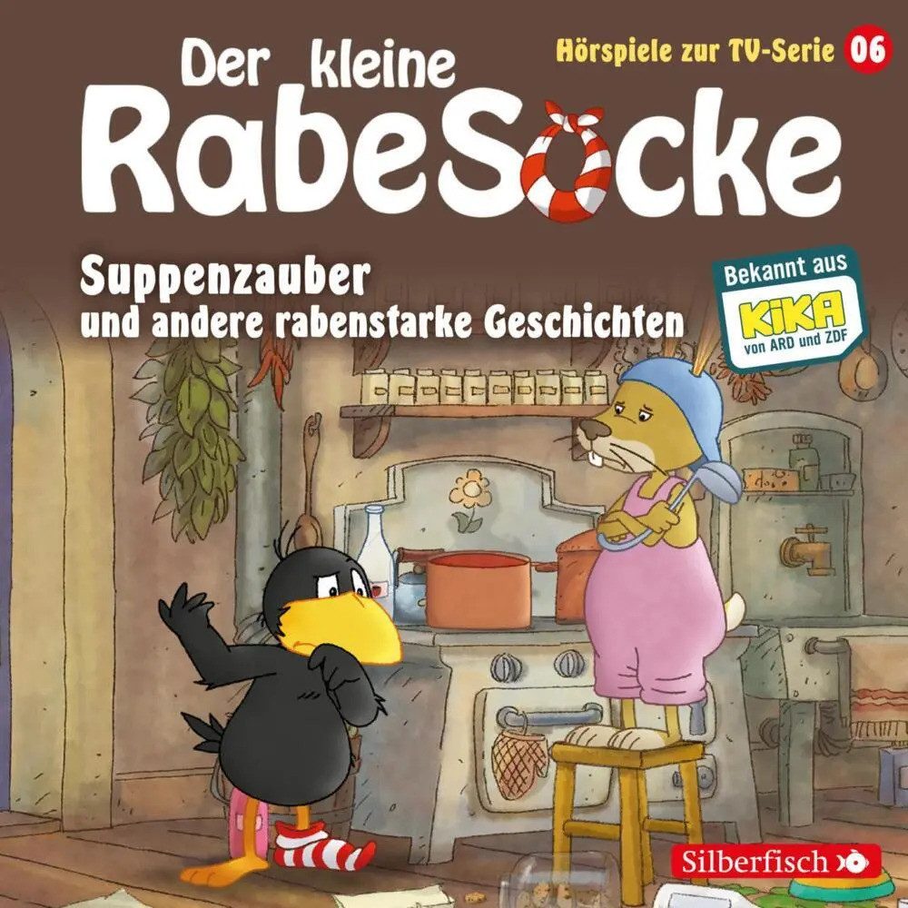 Hörspiel Suppenzauber, Gestrandet, Die Ringelsocke ist futsch!, 1 Audio-CD