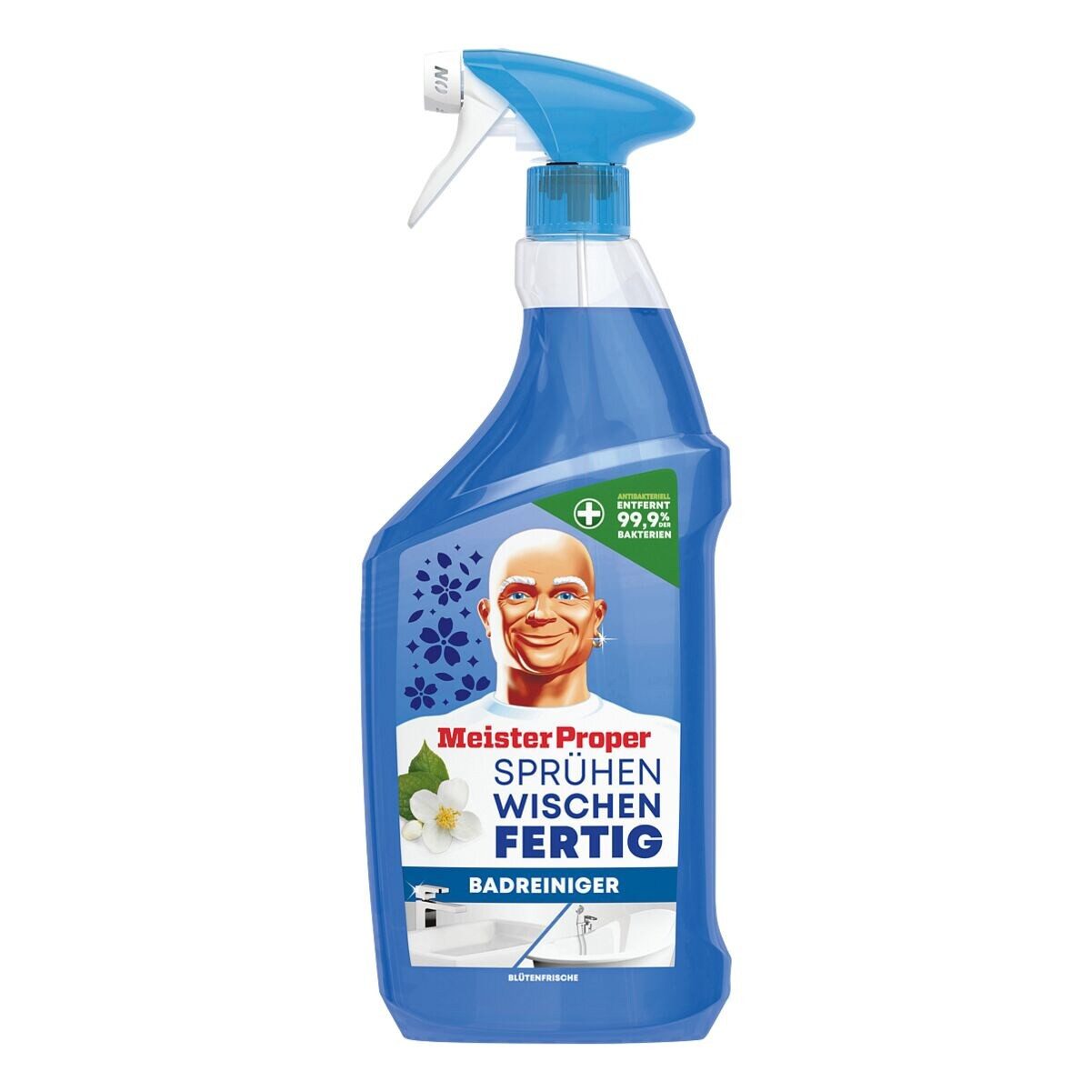 MEISTER PROPER Sprühen-Wischen-Fertig Blütenfrische Badreiniger (800 ml)