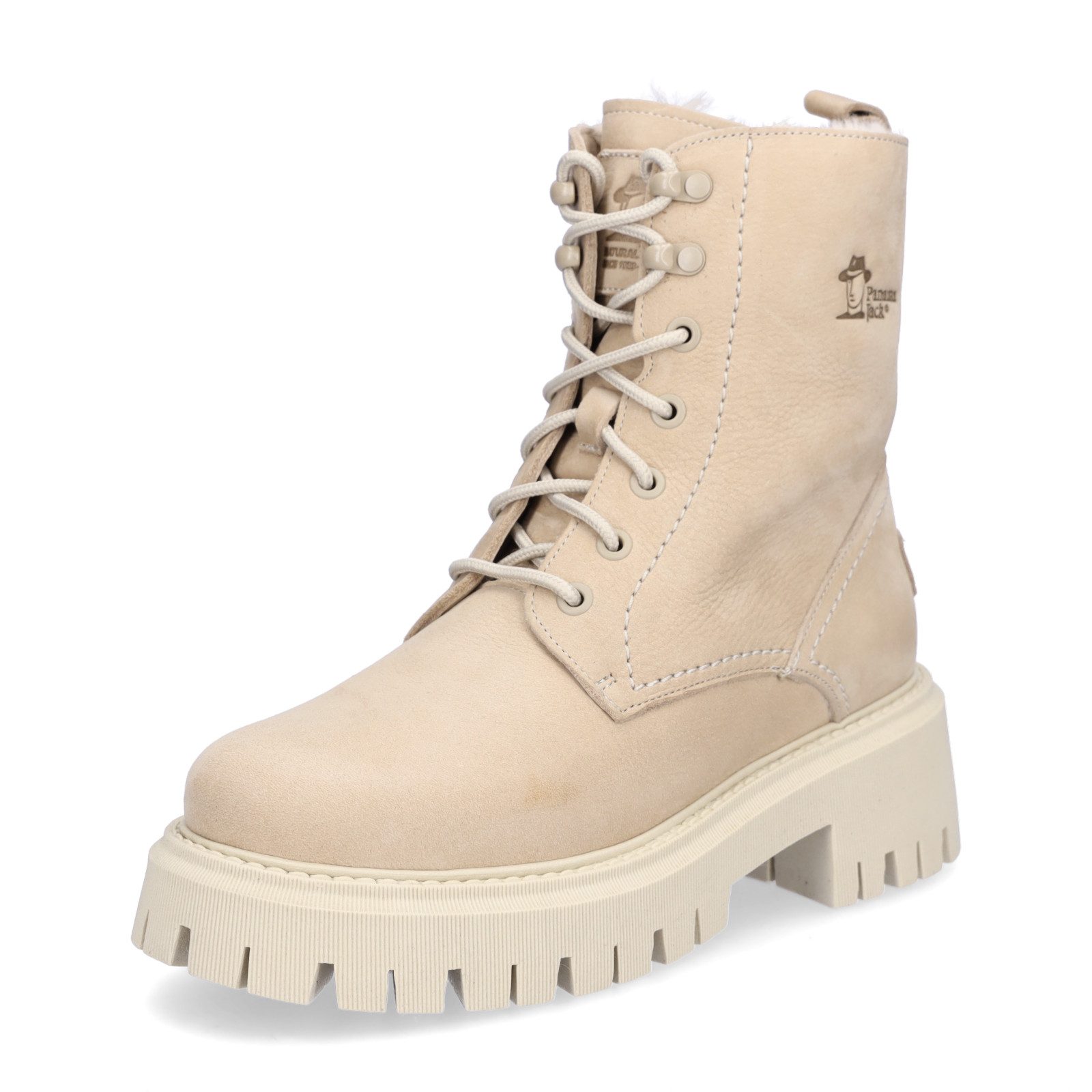 Panama Jack Panama Jack Damen Schnürboot beige Schnürboots