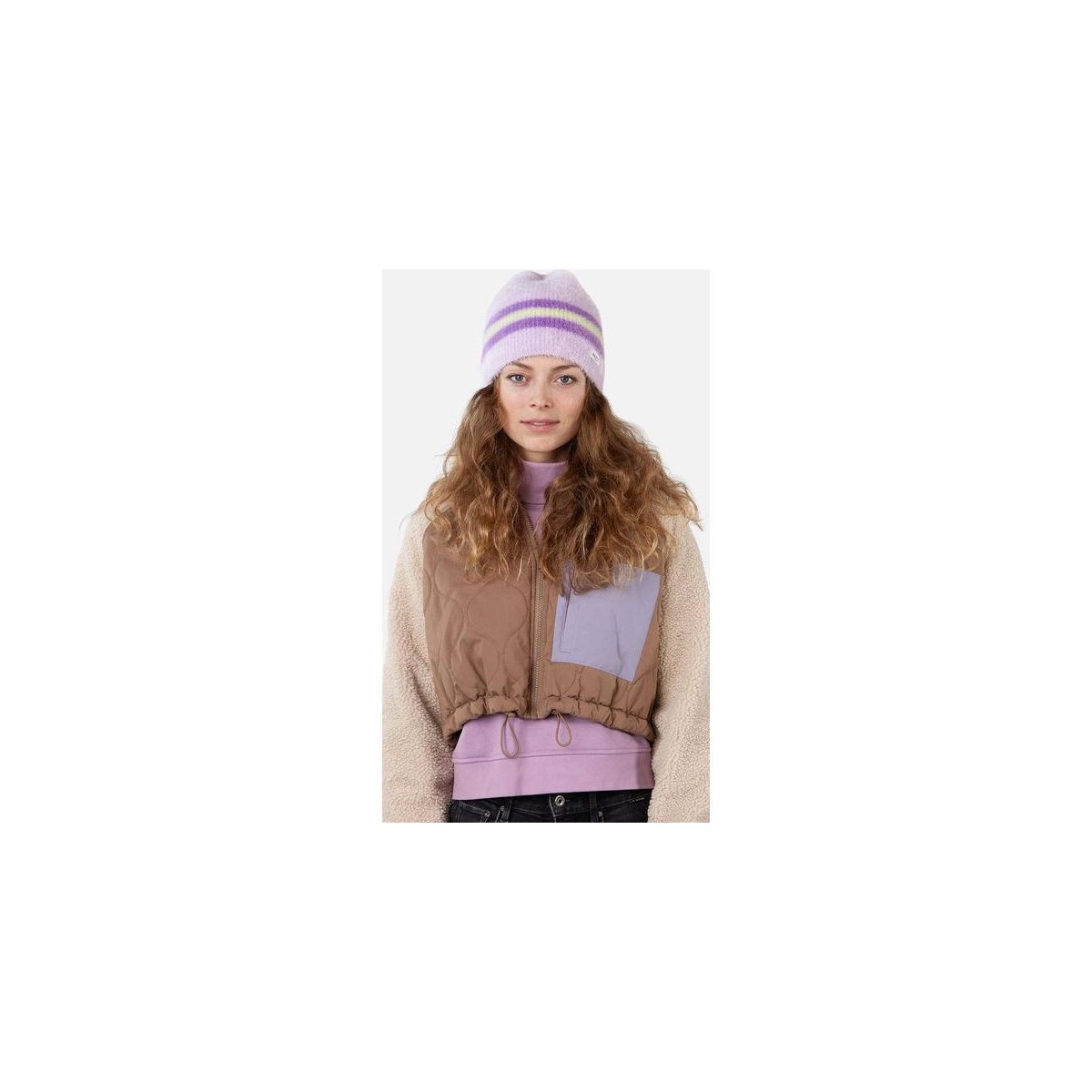 Barts Beanie Avissa Beanie Stylische und nachhaltige Damenmütze aus recyceltem Polyester mit