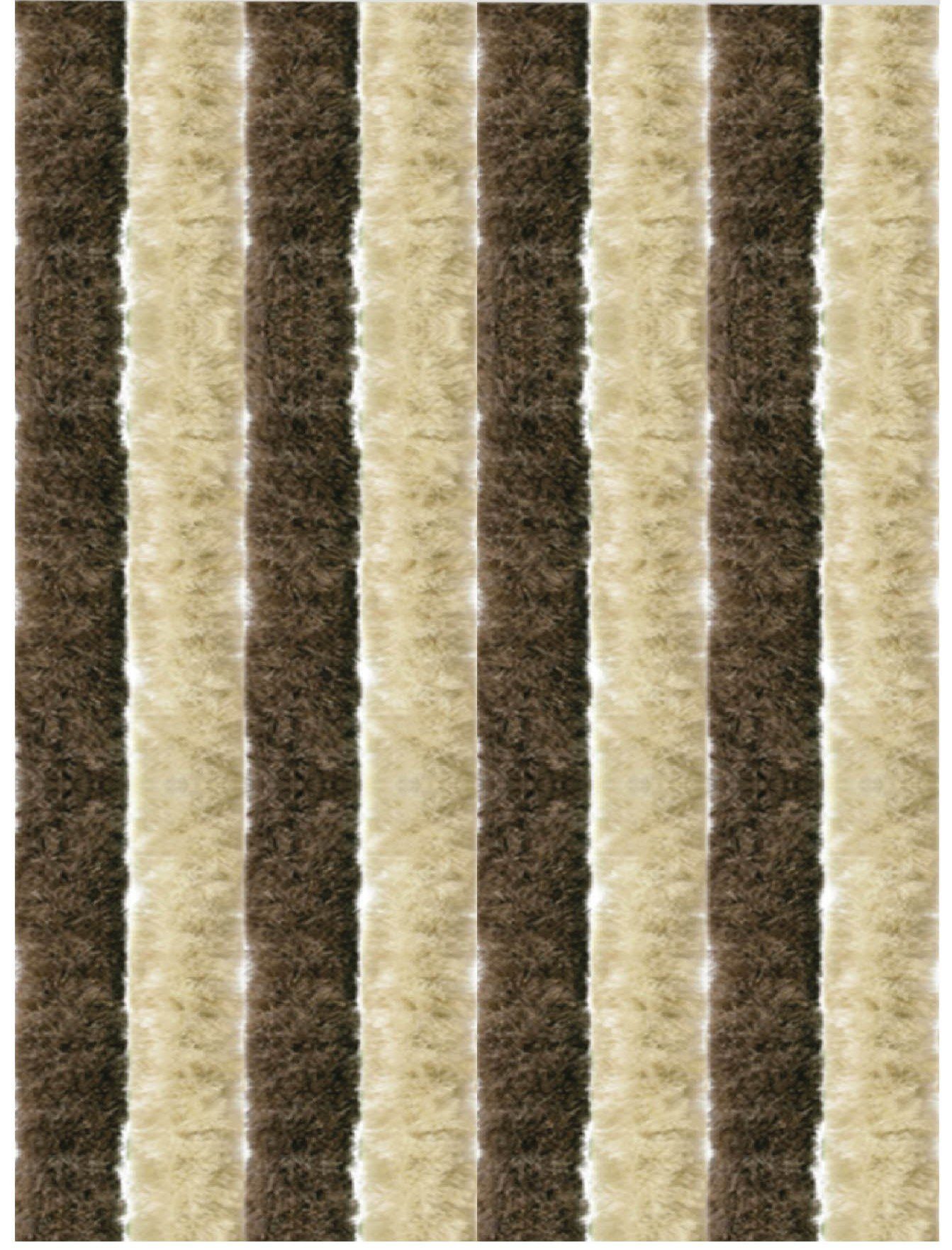 Arsvita Flauschvorhang Flauschgardine Vorhang 140 cm x 200 cm Unistreifen S günstig online kaufen