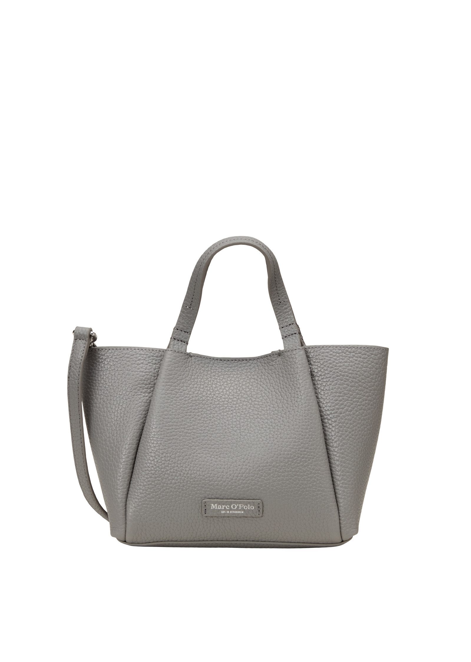 Marc O'Polo Umhängetasche aus fein genarbtem Rindleder