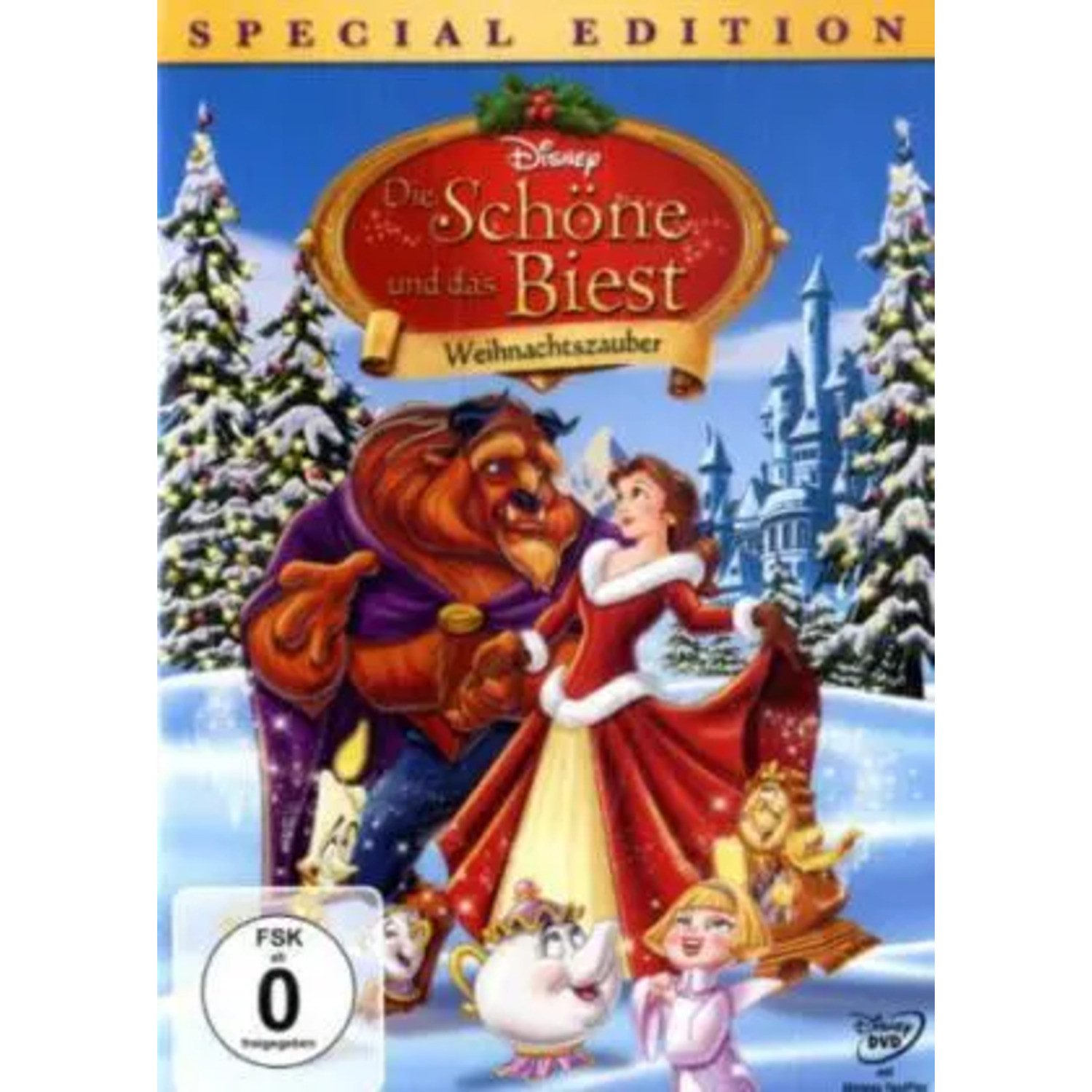 Walt Disney DVD Die Schöne und das Biest - Weihnachtszauber