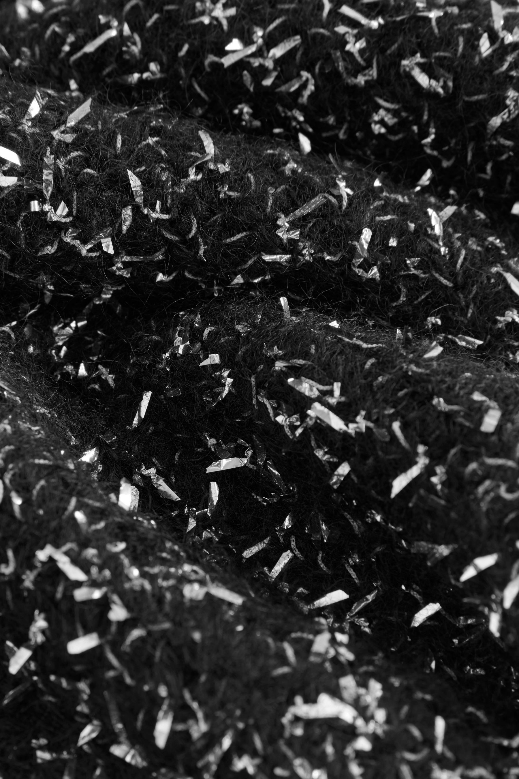 Next V-Ausschnitt-Pullover Grobstrickpullover mit Lametta und günstig online kaufen