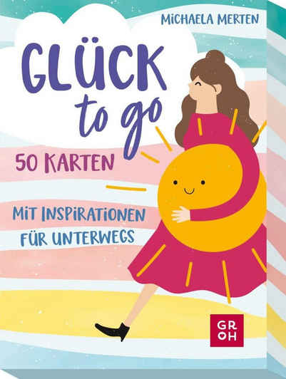 groh Verlag Spiel, Glück to go - 50 Karten mit Inspirationen für unterwegs