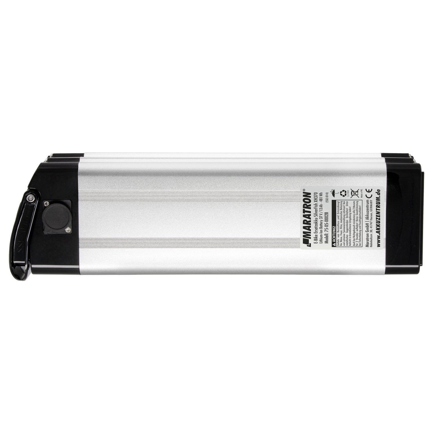 Maratron SilverFish 36V E-Bike Akku 13Ah (1 St), für Aldi Prophete MiFa Trio Samsung Phylion u.v.m.
