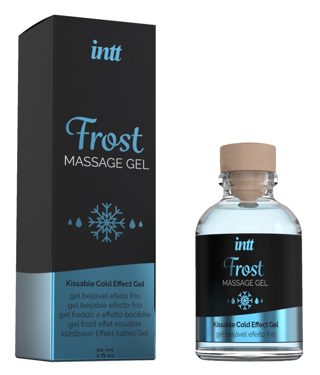 INTT Gleit- und Massagegel 30 ml - intt Massage Gel Frost 30ml