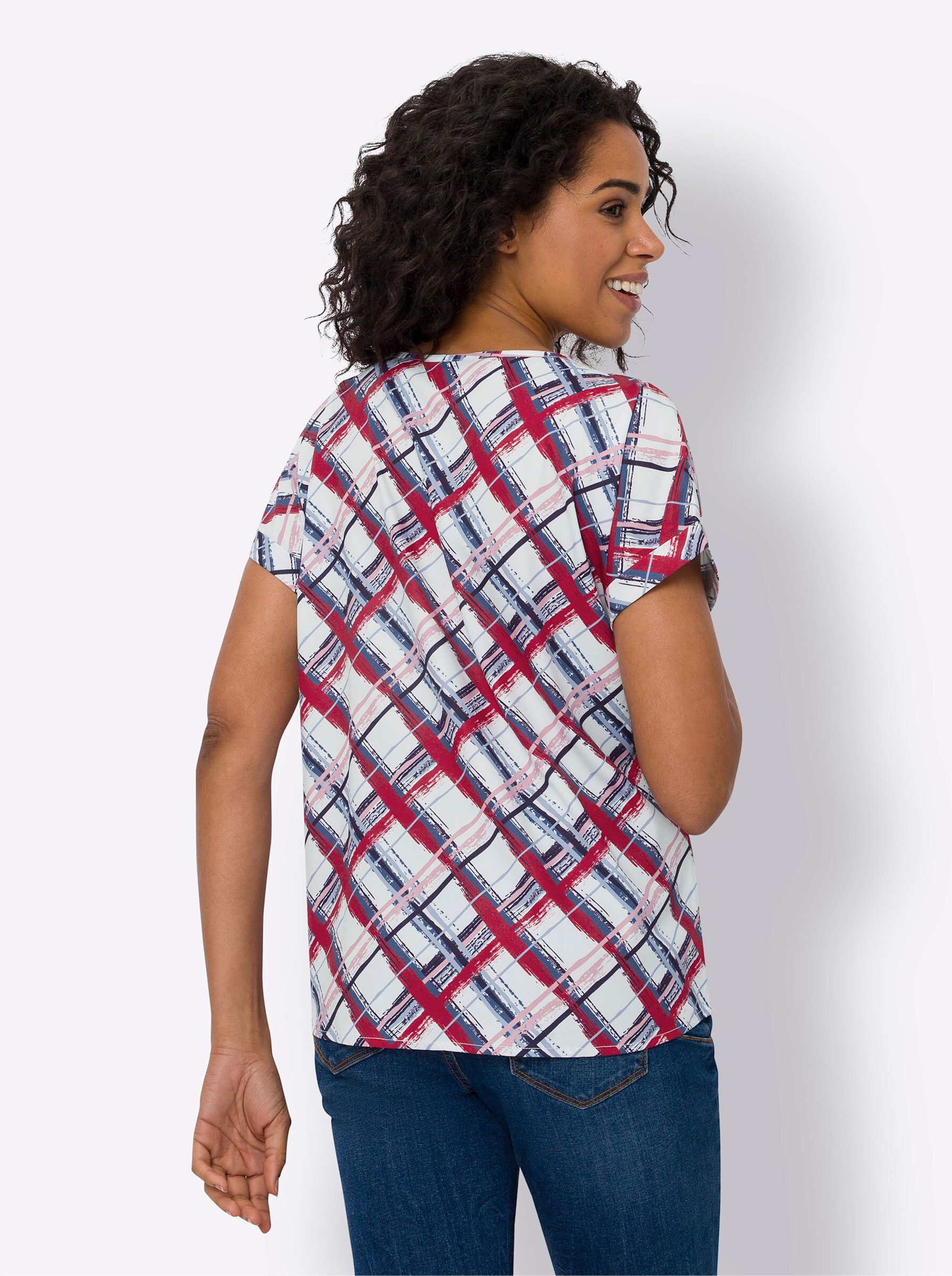 Sieh an! Klassische Bluse Schlupfbluse günstig online kaufen