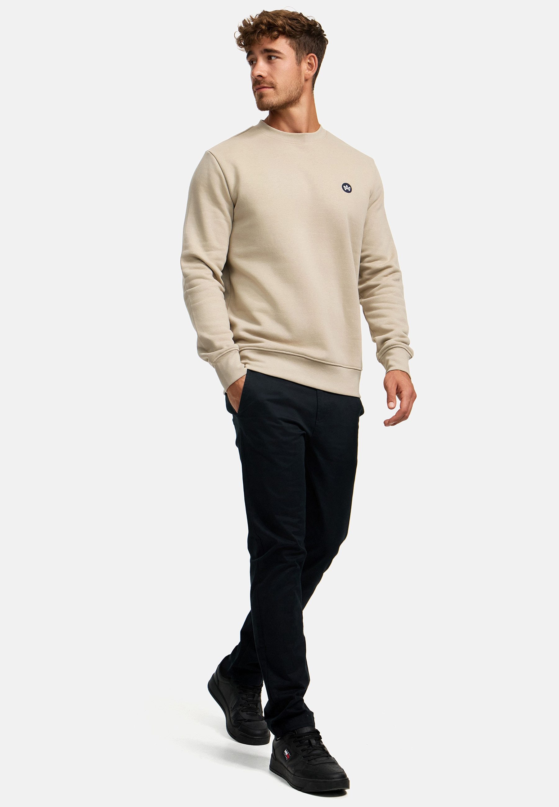 Kronstadt Kapuzenpullover KSLars Sweatshirt mit Rundhalsausschnitt günstig online kaufen