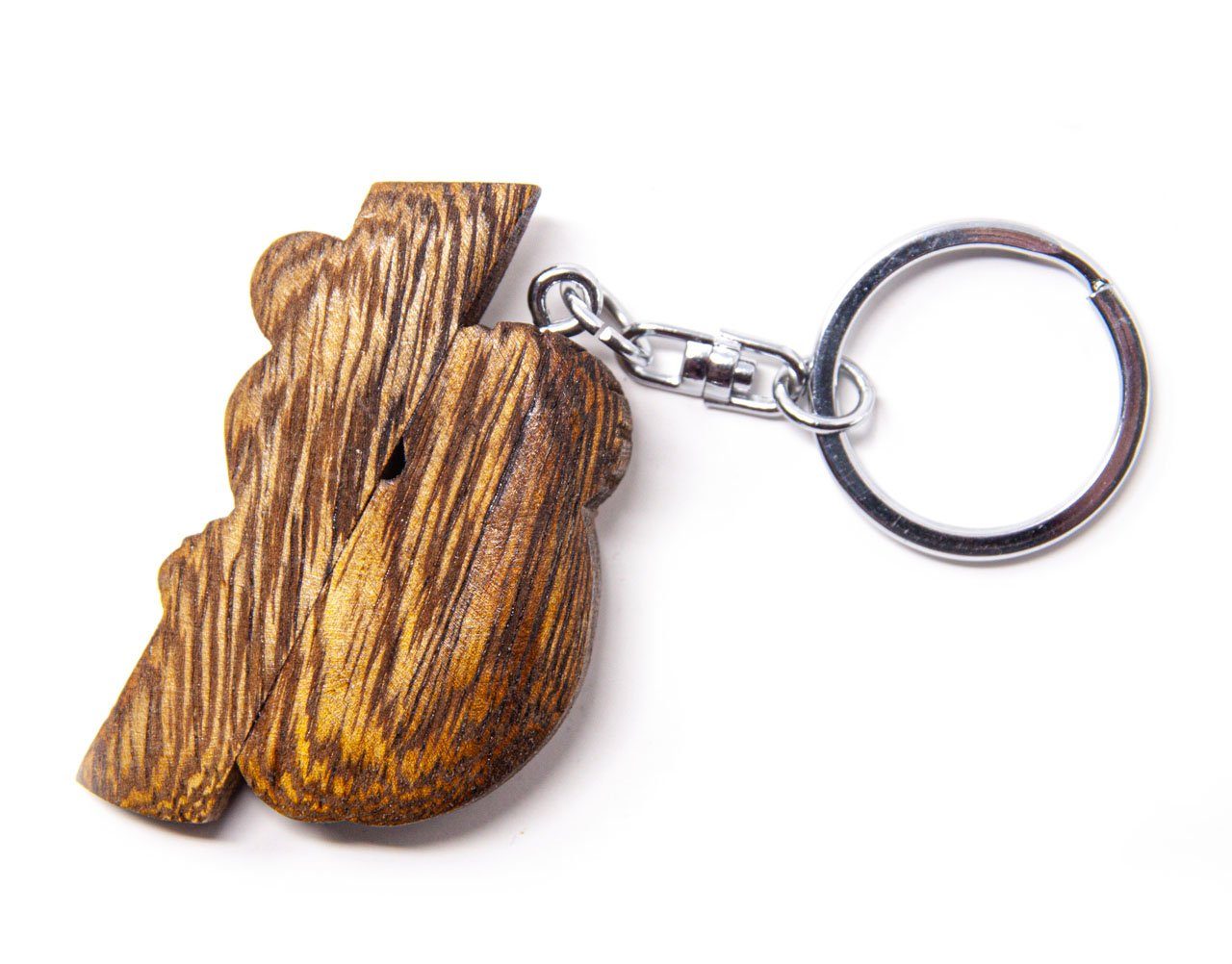 Cornelißen Schlüsselanhänger Schlüsselanhänger aus - Faultier Holz
