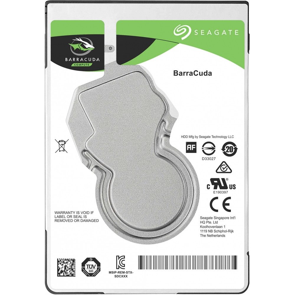 Seagate Seagate BarraCuda 5 TB, SATA 6 Gb/s, 2,5 Zoll Festplatte. HDD-Festplatte (5 TB) 2,5 Zoll", CO2-neutraler Versand