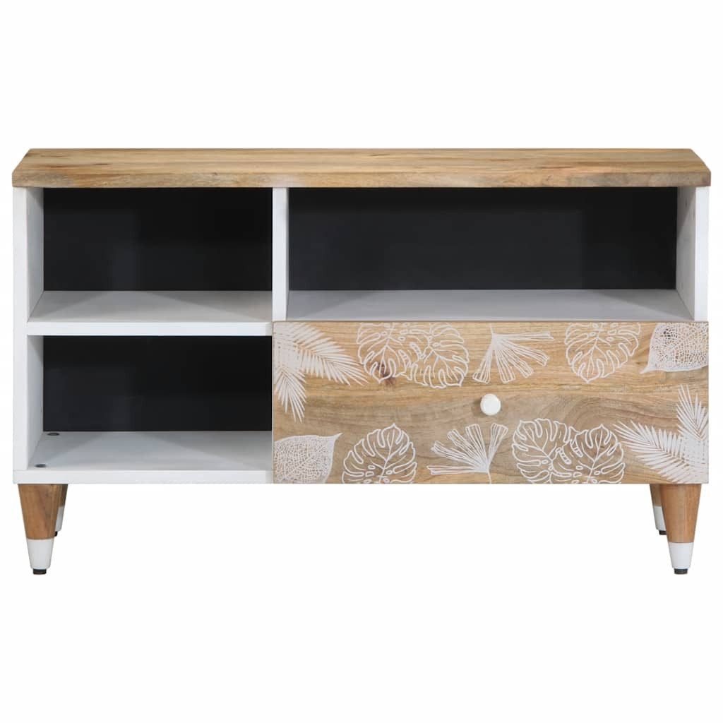 vidaXL TV-Schrank TV-Schrank 80x33,5x46 cm Massivholz günstig online kaufen