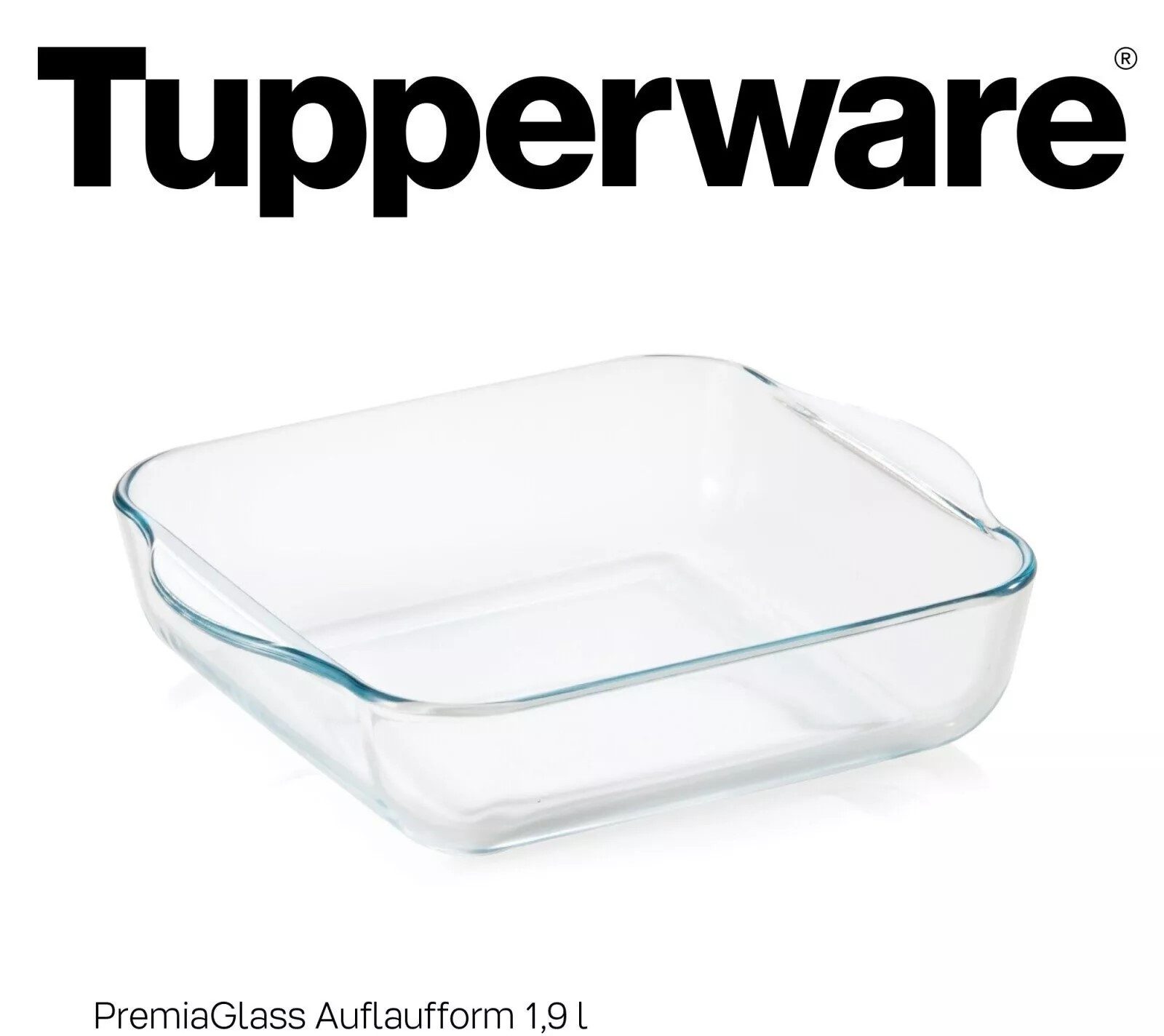 Auflaufform Tupperware Premiaglas Auflaufform 1,9 L