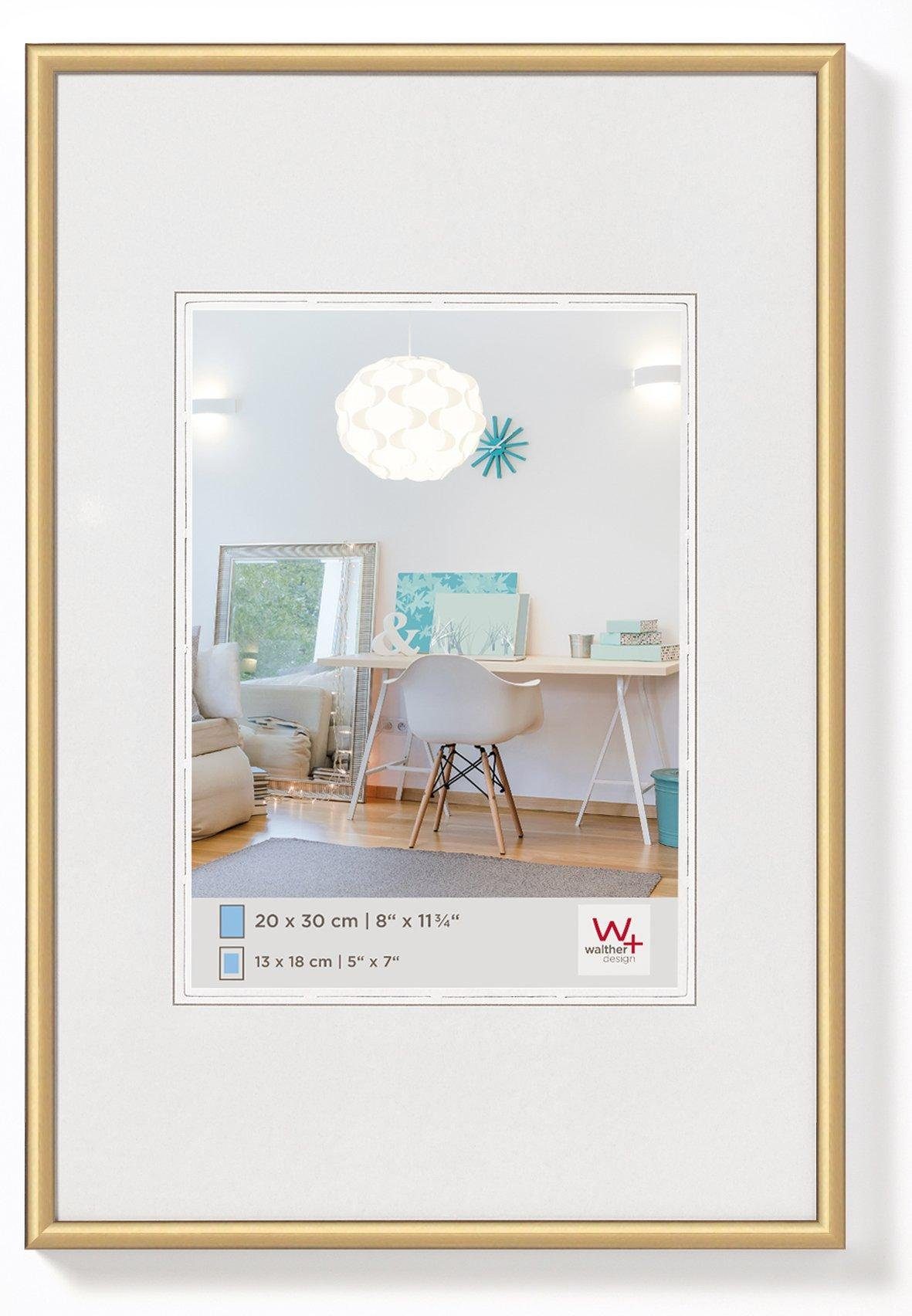 Walther Рамки Kunststoffrahmen KV040G New Lifestyle 30x40cm gold