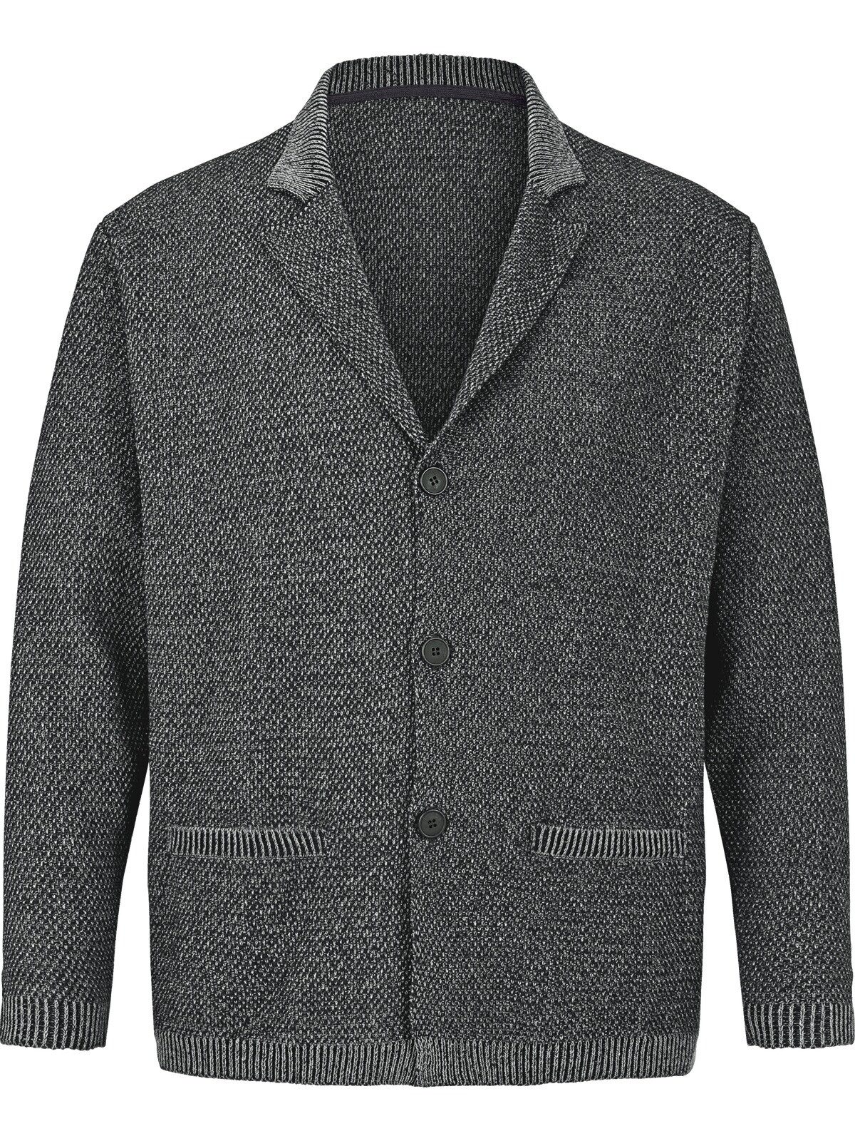 Jan Vanderstorm Cardigan ASGER in leichtem Baumwoll-Mix