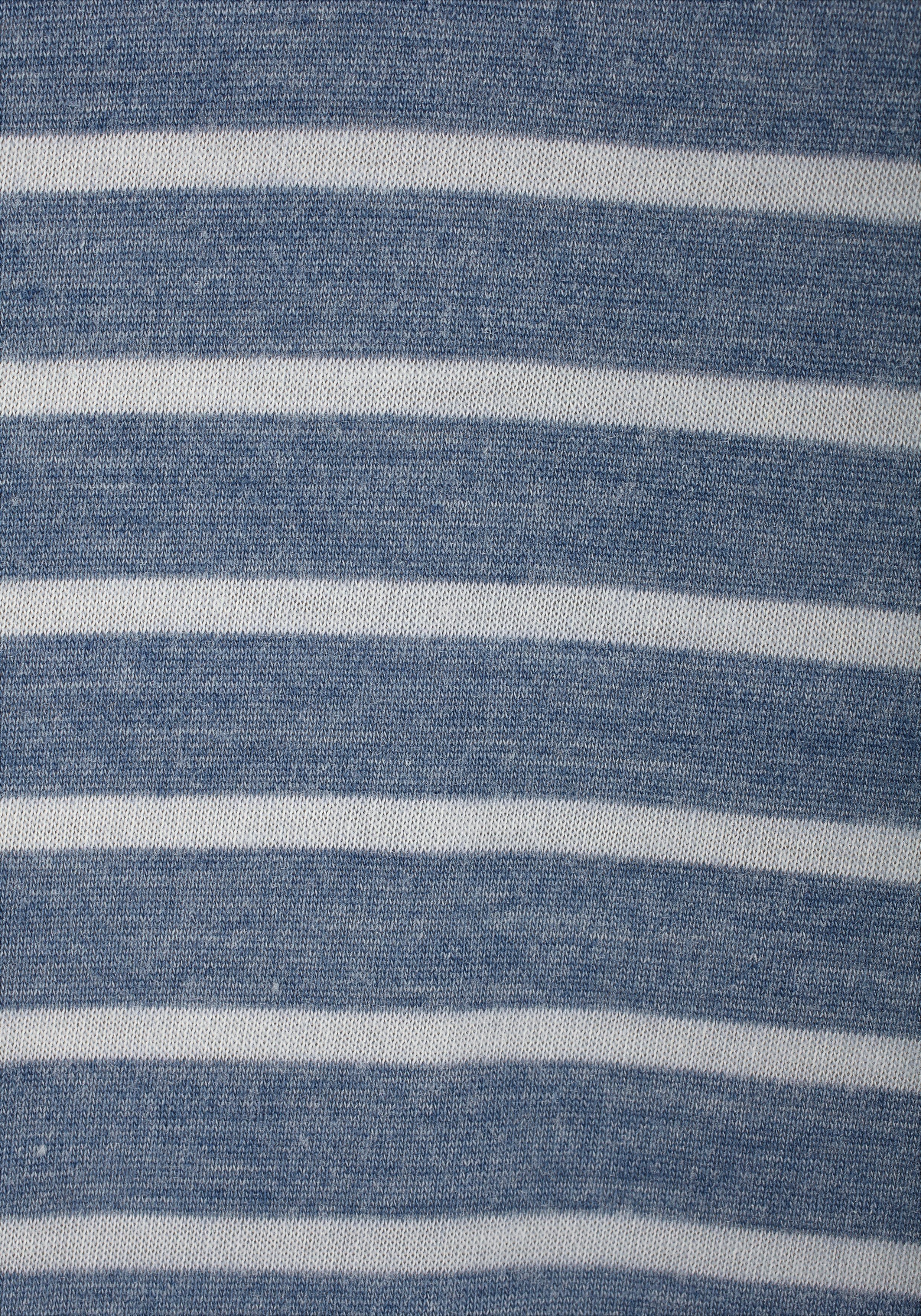 Venice Beach Jerseykleid (mit und Bindegürtel) Streifenprint blau-weiß-gestreift