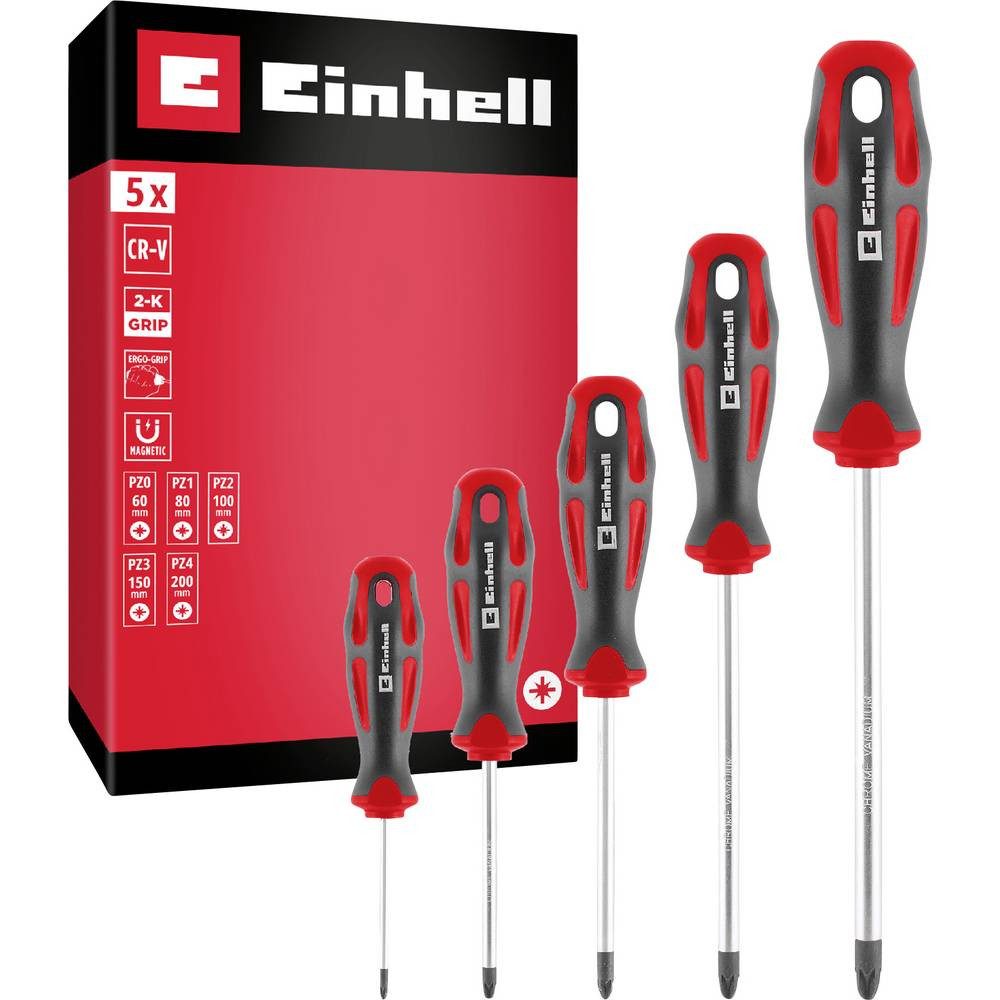 Einhell Schraubendreher Universal, Werkstatt Schraubendreher-Set PZ 370535