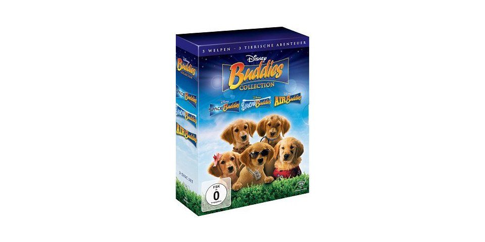 Leonine DVD Buddies - 3 Welpen - 3 Abenteuer (3-DVD Collection)