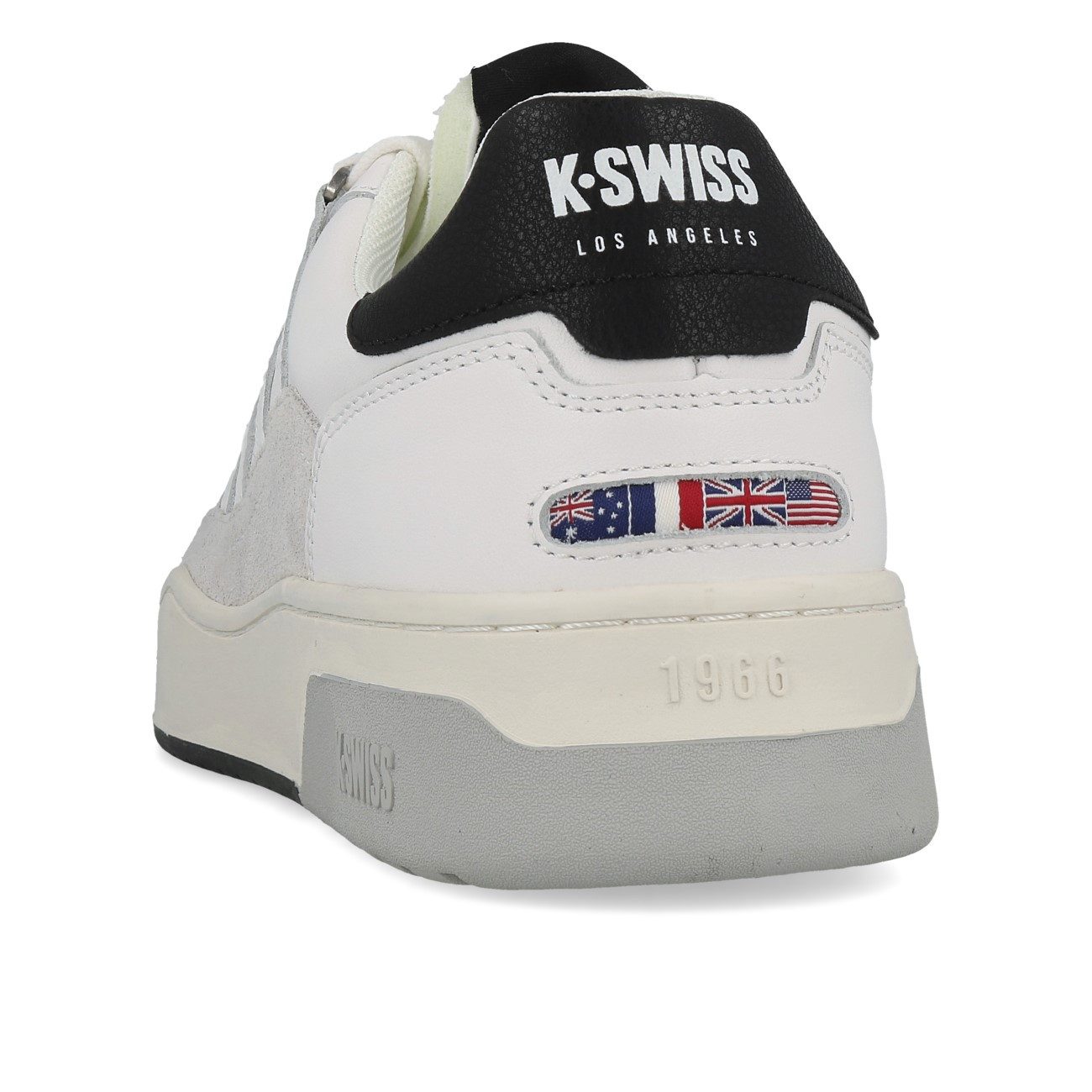 K-Swiss K-Swiss Cannoncourt C Lth Herren White Black Sneaker