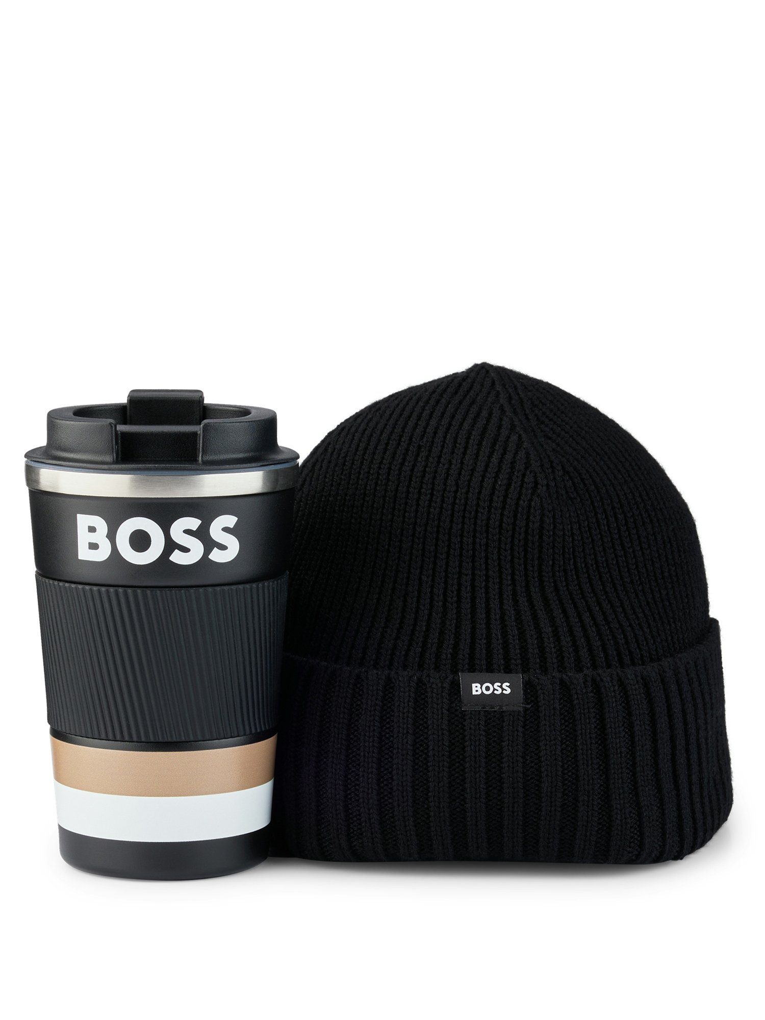 BOSS Strickmütze GBBM_Mug_Beanie (keine Angabe)