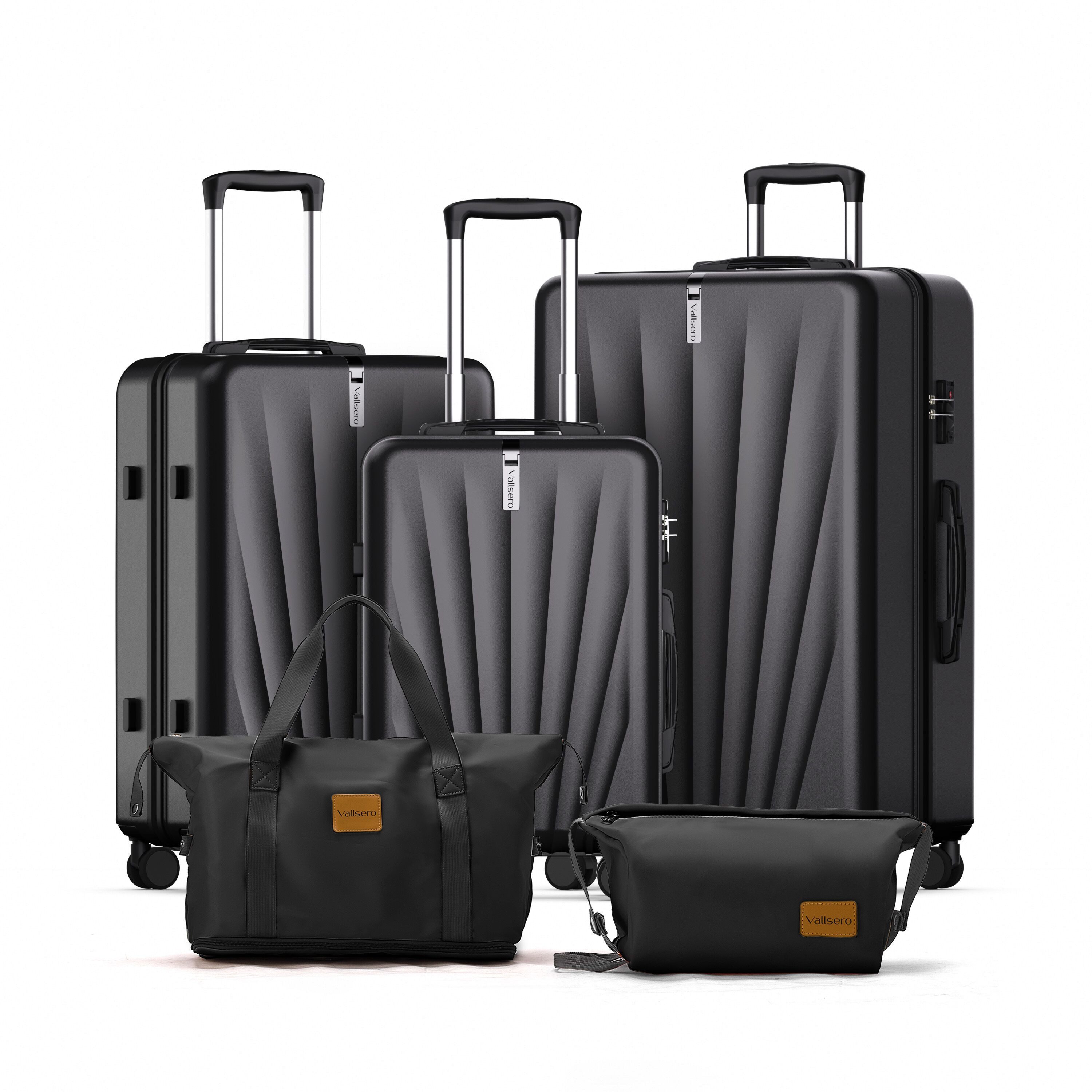 VALLSERO Trolleyset M-L-XL-Set, Gepäck mit Kosmetiktasche, günstig online kaufen