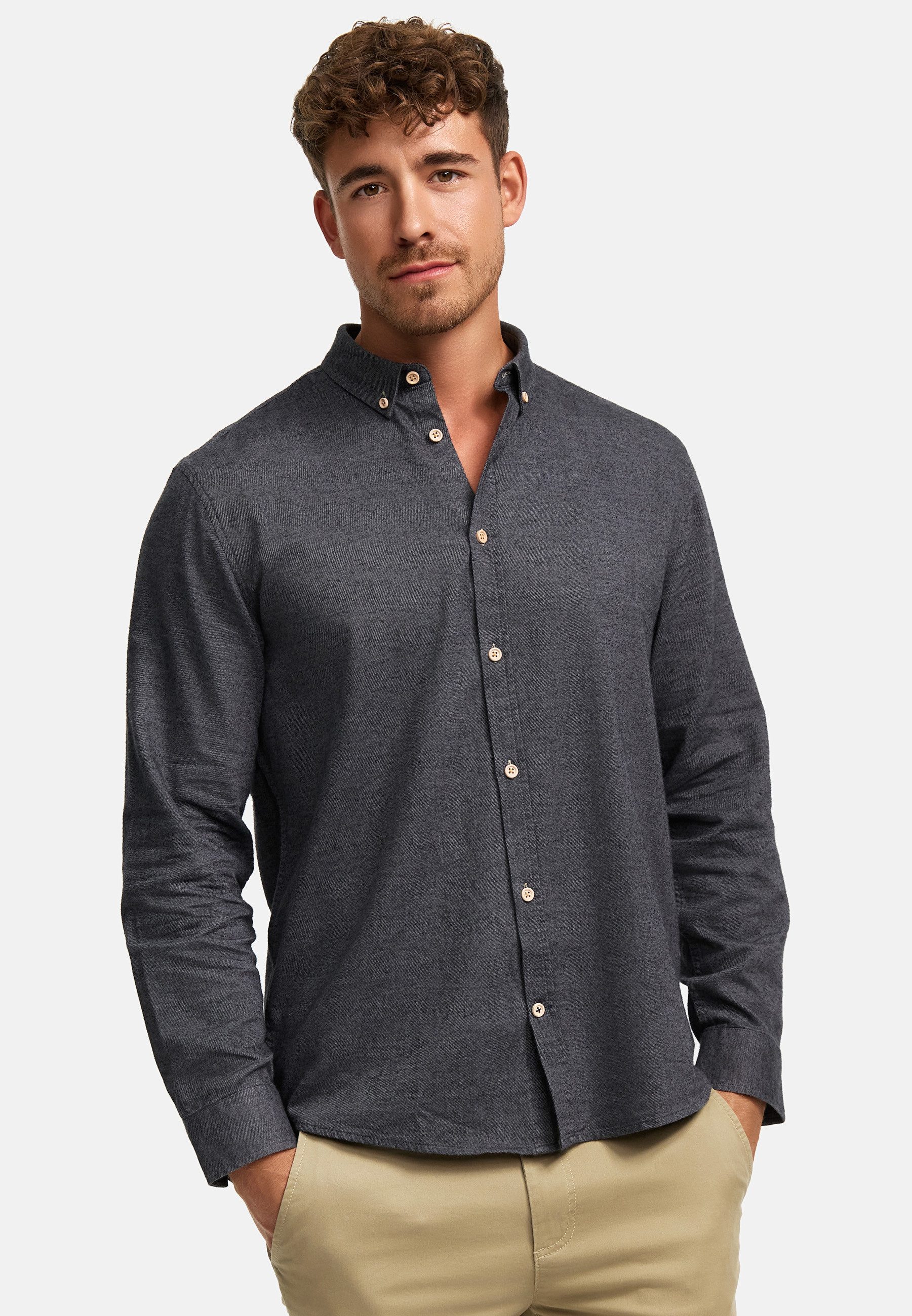 Kronstadt Langarmhemd Herren KSJohan Diego Herrenhemd Langarm aus 100% Baum günstig online kaufen