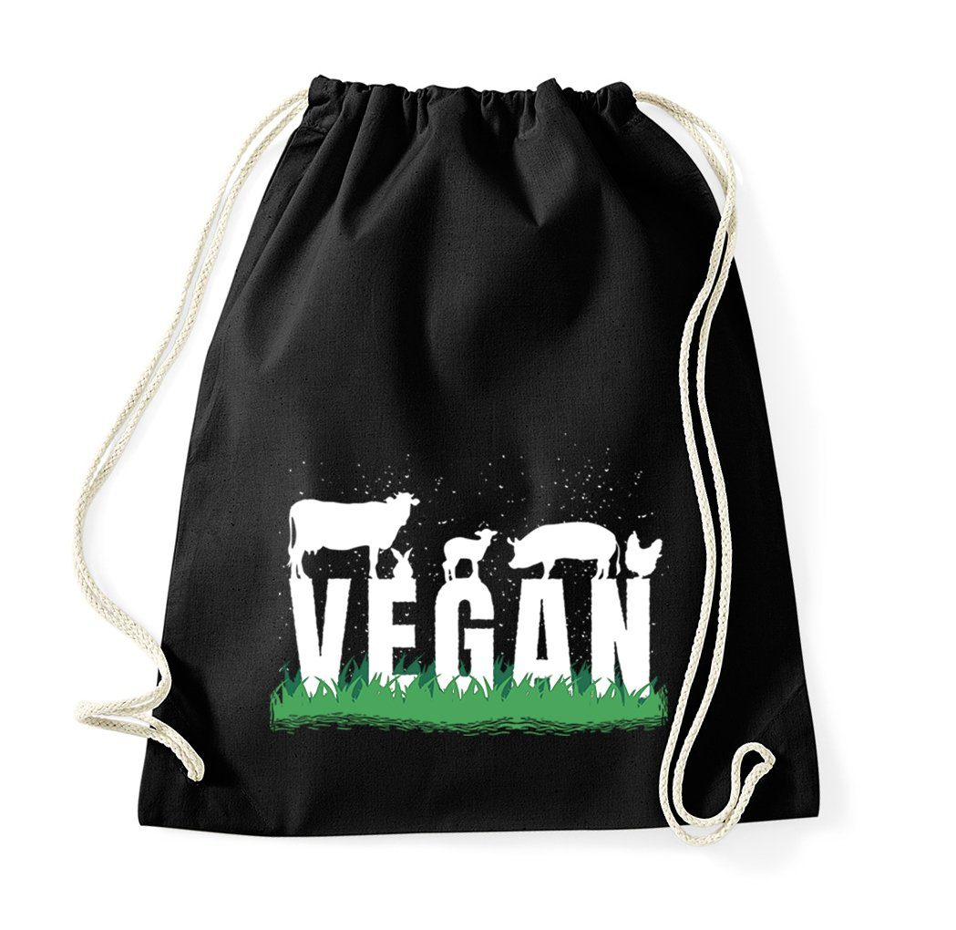Turnbeutel Vegan Baumwolle Tasche