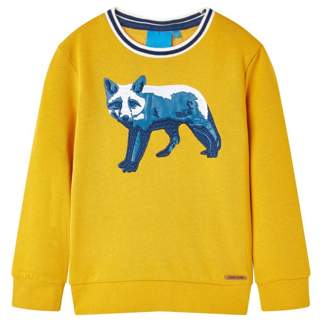 Sweatshirt Kinder-Sweatshirt Ocker 140